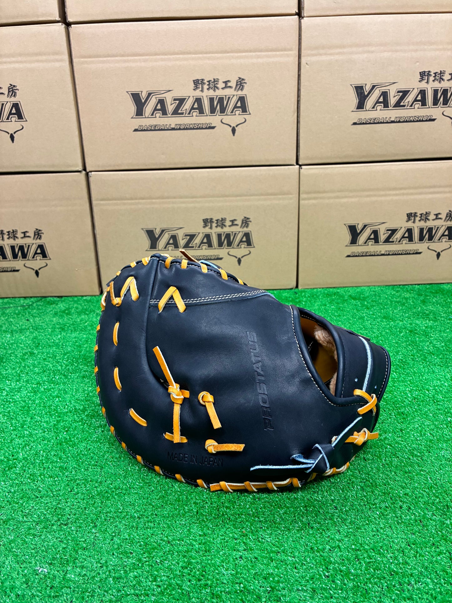 ZETT　限定硬式用ファーストミット　BPROF233SQ（LH）Nブラック