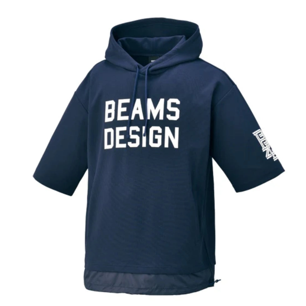 ZETT by BEAMS DESIGN 半袖スウェットパーカー