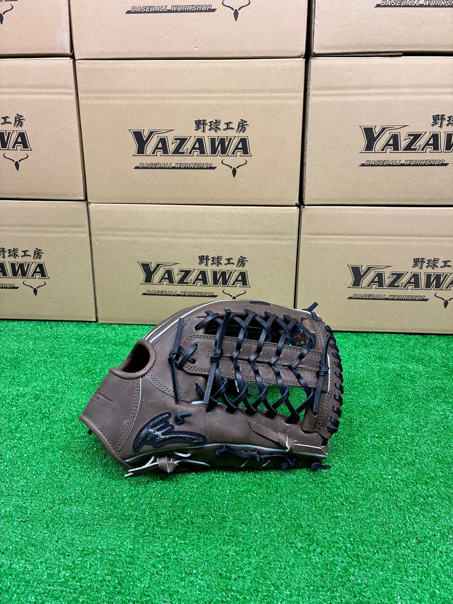 IPセレクト　2026限定硬式外野手用グラブIp.017-Gr-26G（Hブラウン×ブラック）高校野球対応