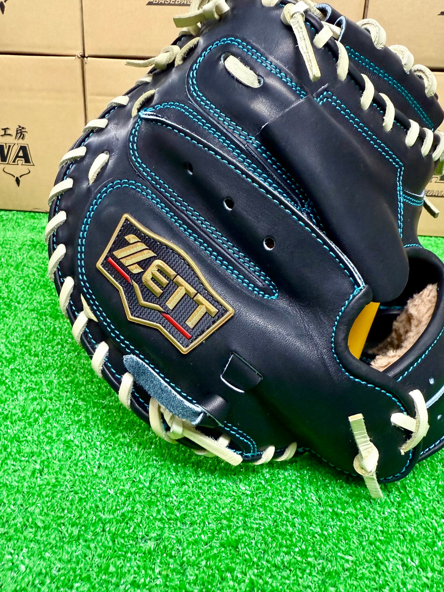 ZETT 限定硬式キャッチャーミット　BPROCM962S　森モデル　ブラック×パステルブラウン