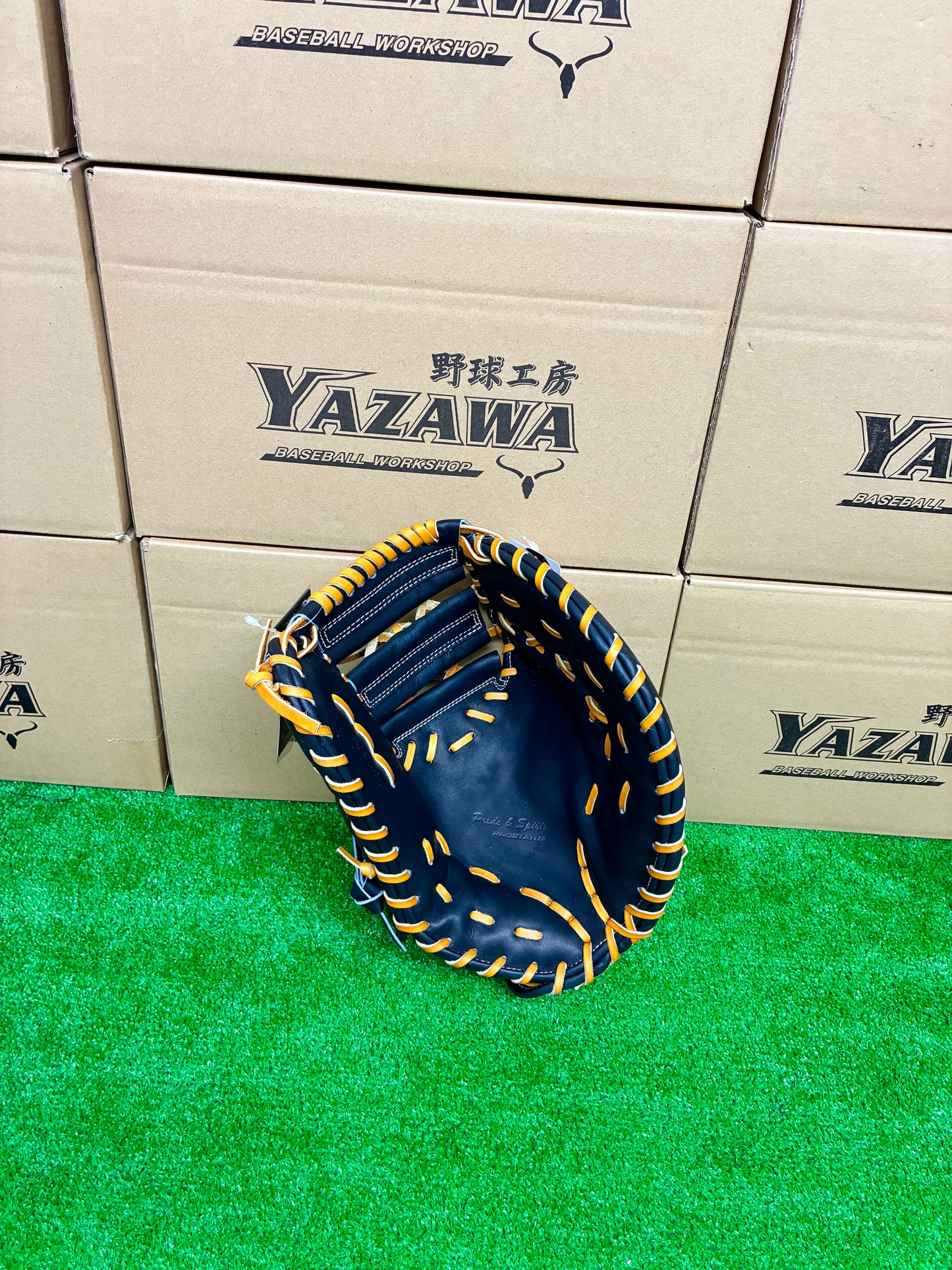 ZETT　限定硬式用ファーストミット　BPROF233SQ（LH）Nブラック