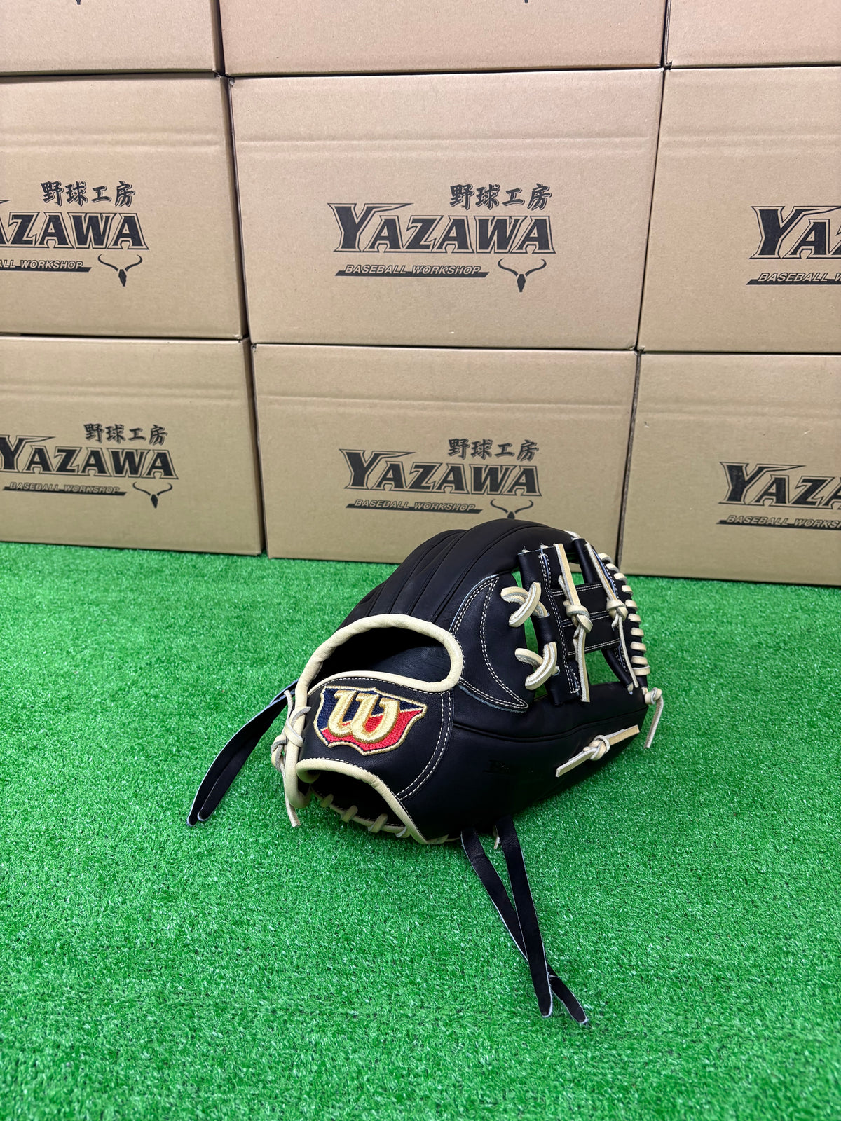 Wilson　軟式内野手用グラブ 【1787型】　ブラック