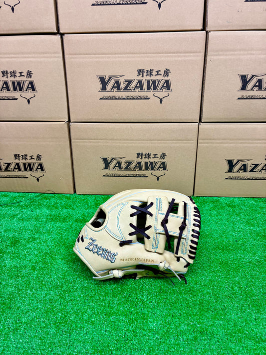 Zeems　限定少年軟式用　20CJN5　中型　キャメルブラウン 　コウモリロゴ