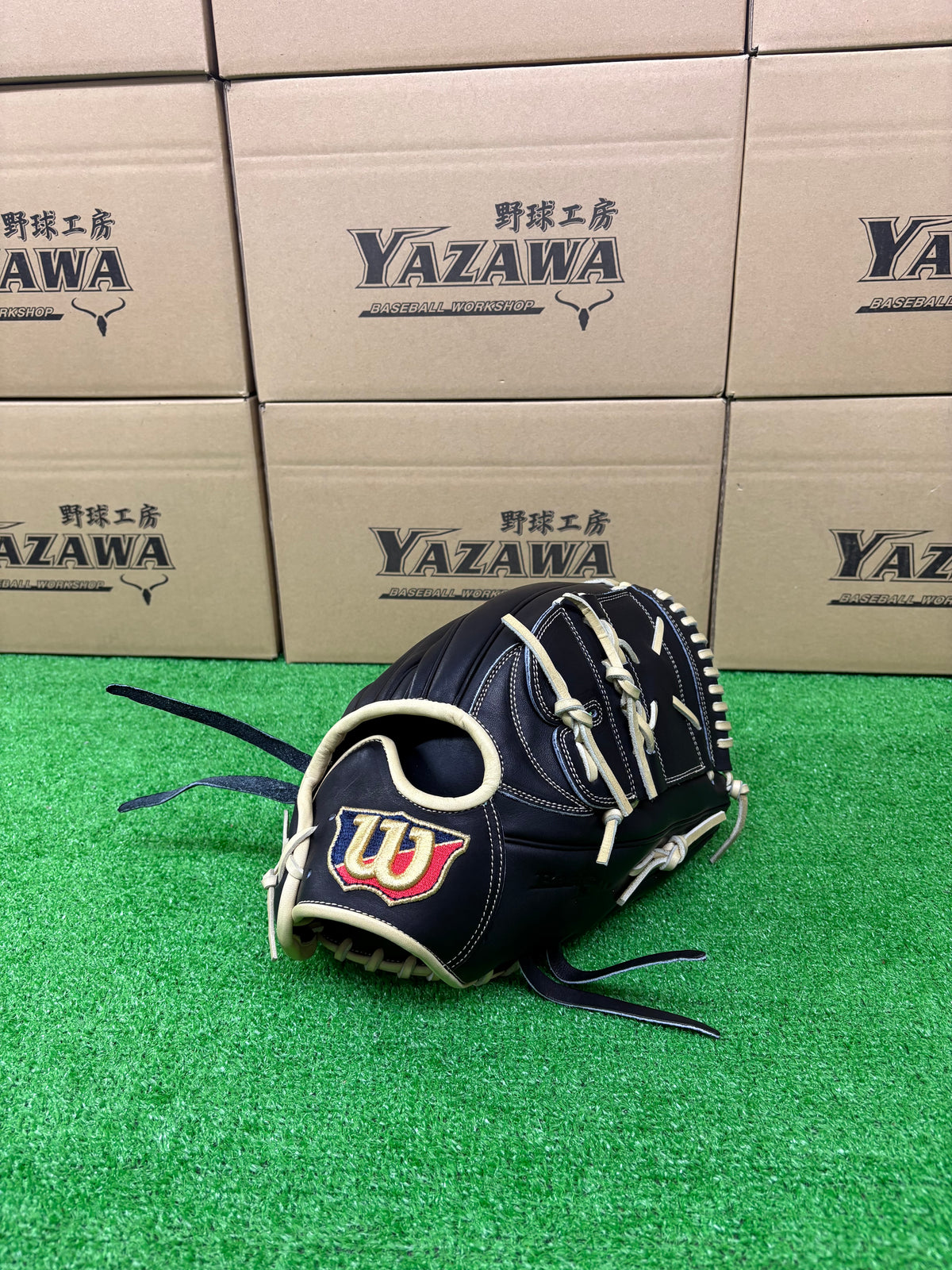Wilson　軟式投手用グラブ 【SA17型】　ブラック