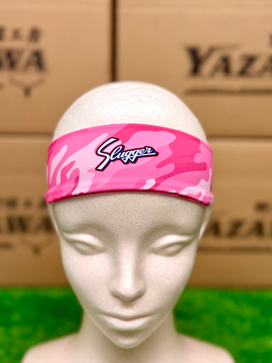 久保田スラッガー　ヘッドバンド　SW-1H（ピンクカモ）Sフリー