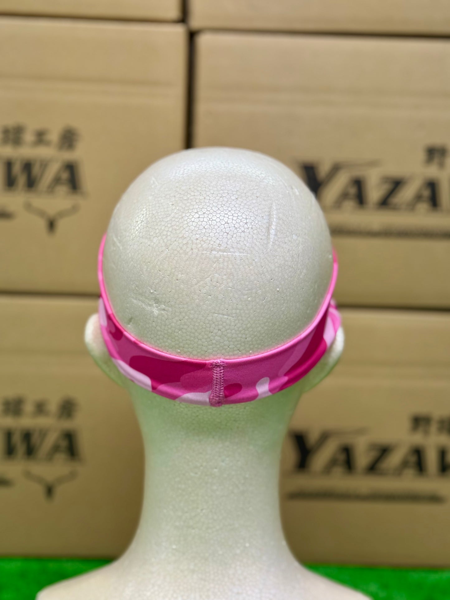 久保田スラッガー　ヘッドバンド　SW-1H（ピンクカモ）Sフリー