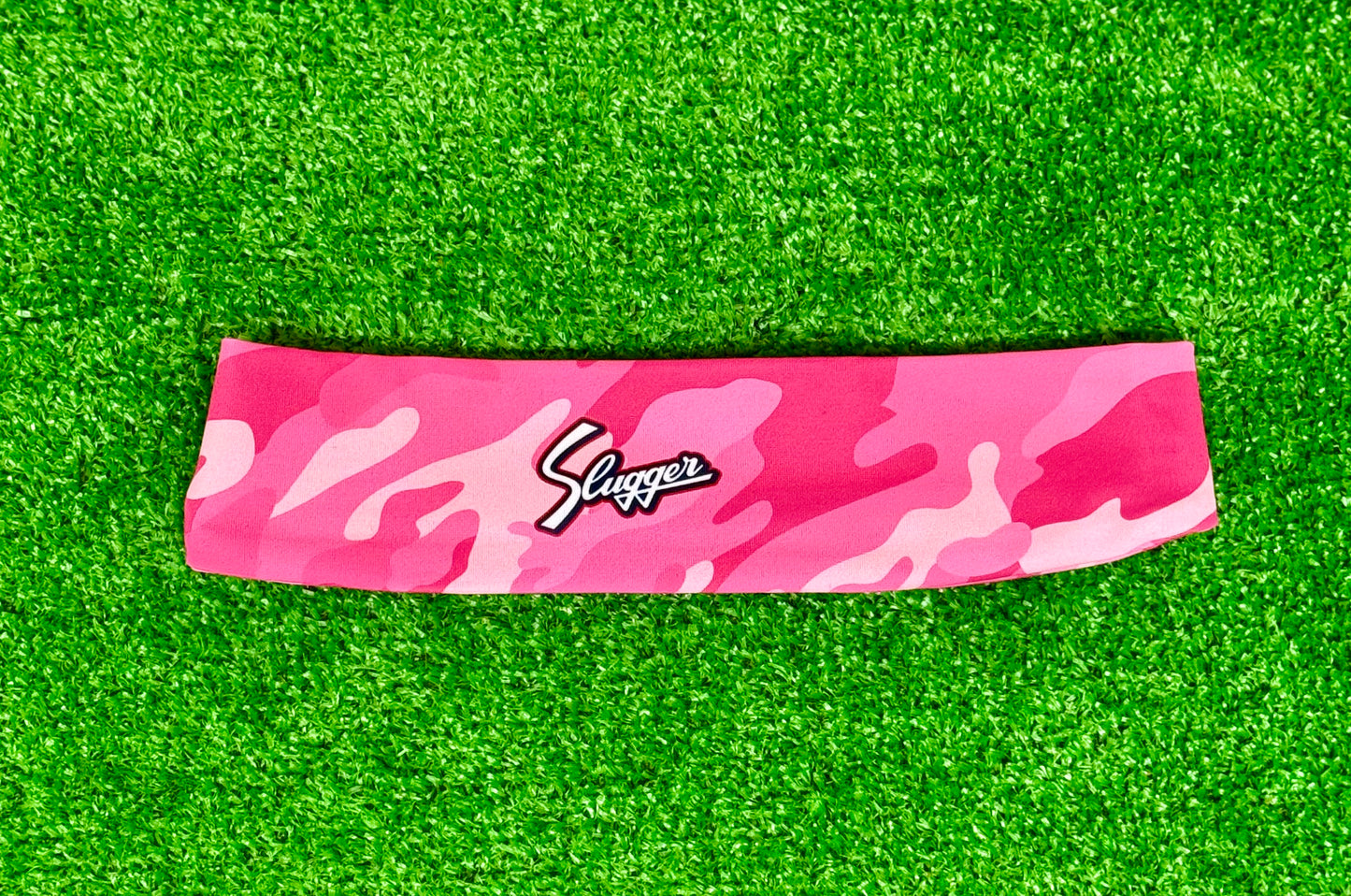 久保田スラッガー　ヘッドバンド　SW-1H（ピンクカモ）Sフリー