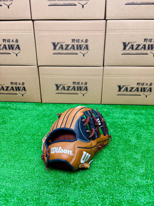 Wilson　軟式内野手用グラブ　87型 ネイビー×Sタン