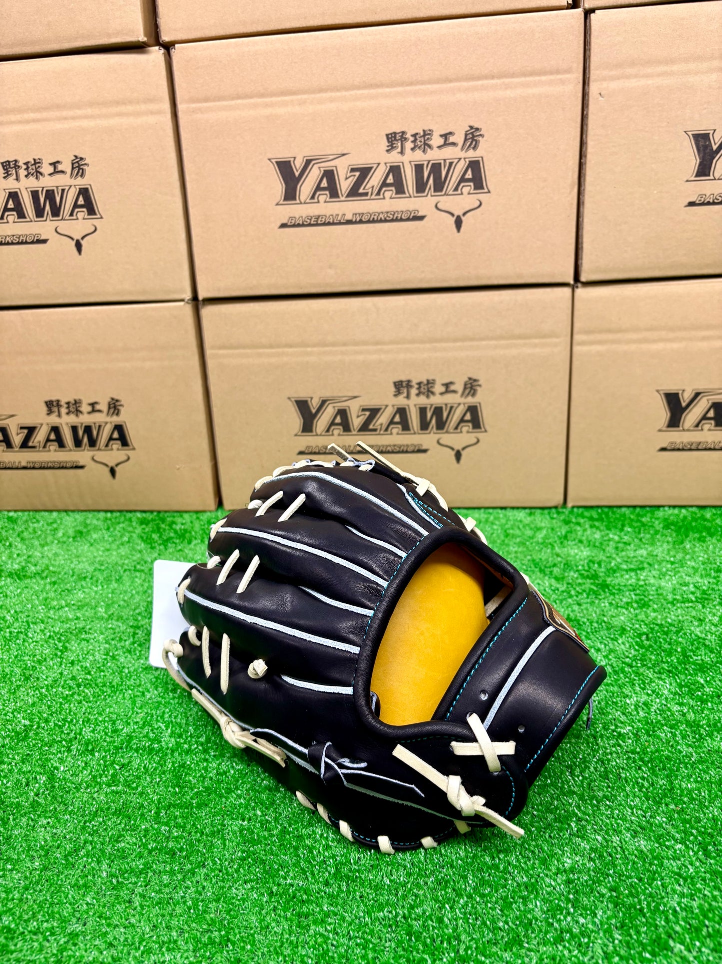 ZETT　限定硬式内野手用グラブ　BPROG565SG（LH）　ブラック×パステルブラウン／パステルブラウン×ブラック