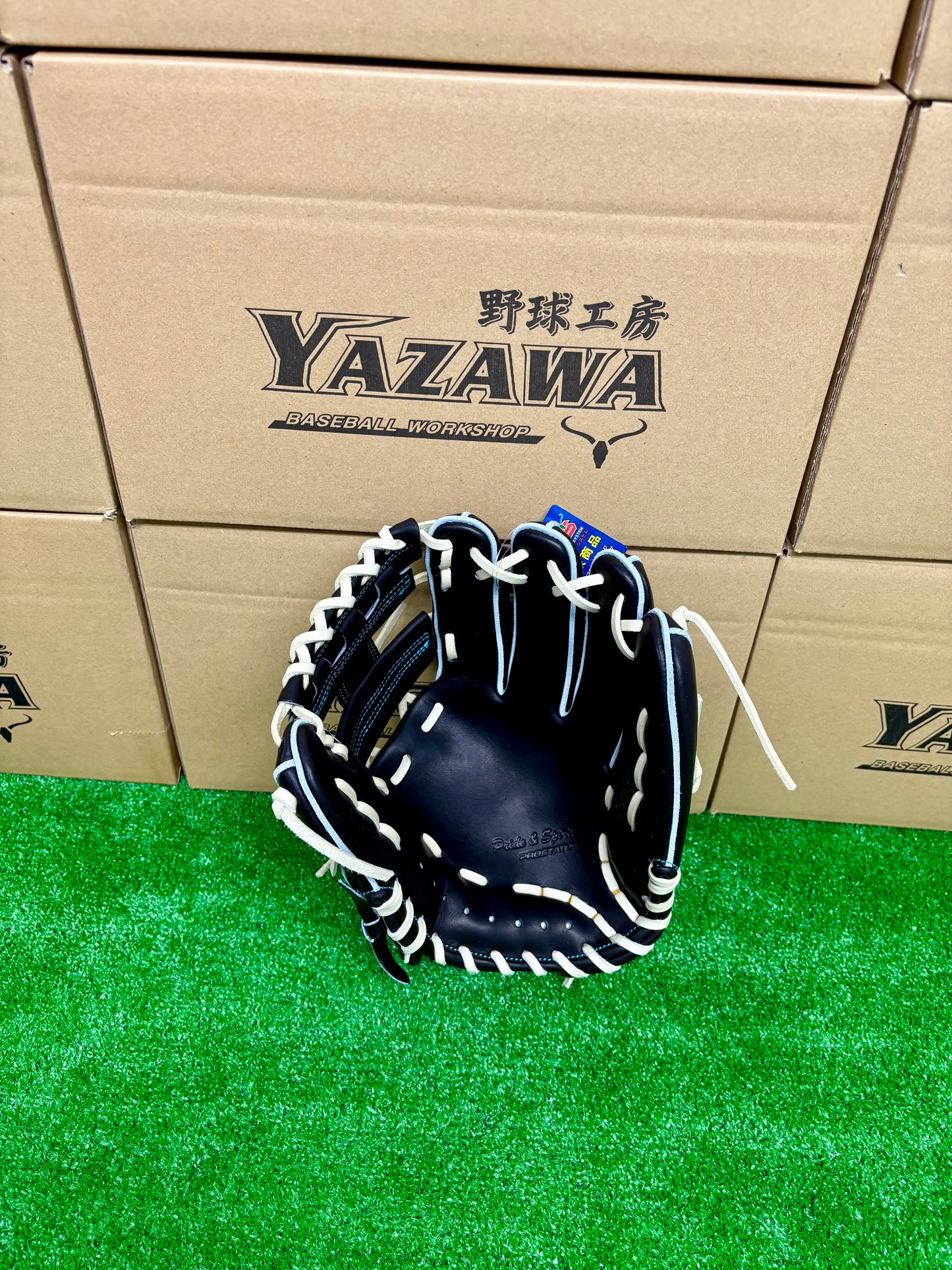 ZETT　限定硬式内野手用グラブ　BPROG565SG（LH）　ブラック×パステルブラウン／パステルブラウン×ブラック