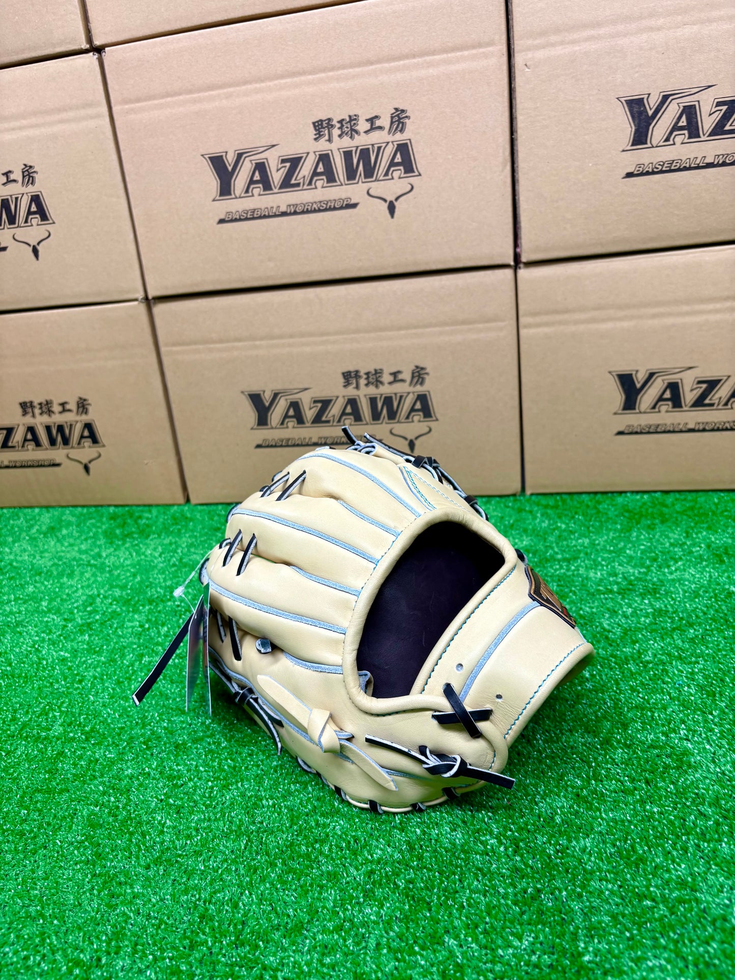 ZETT　限定硬式内野手用グラブ　BPROG565SG（LH）　ブラック×パステルブラウン／パステルブラウン×ブラック