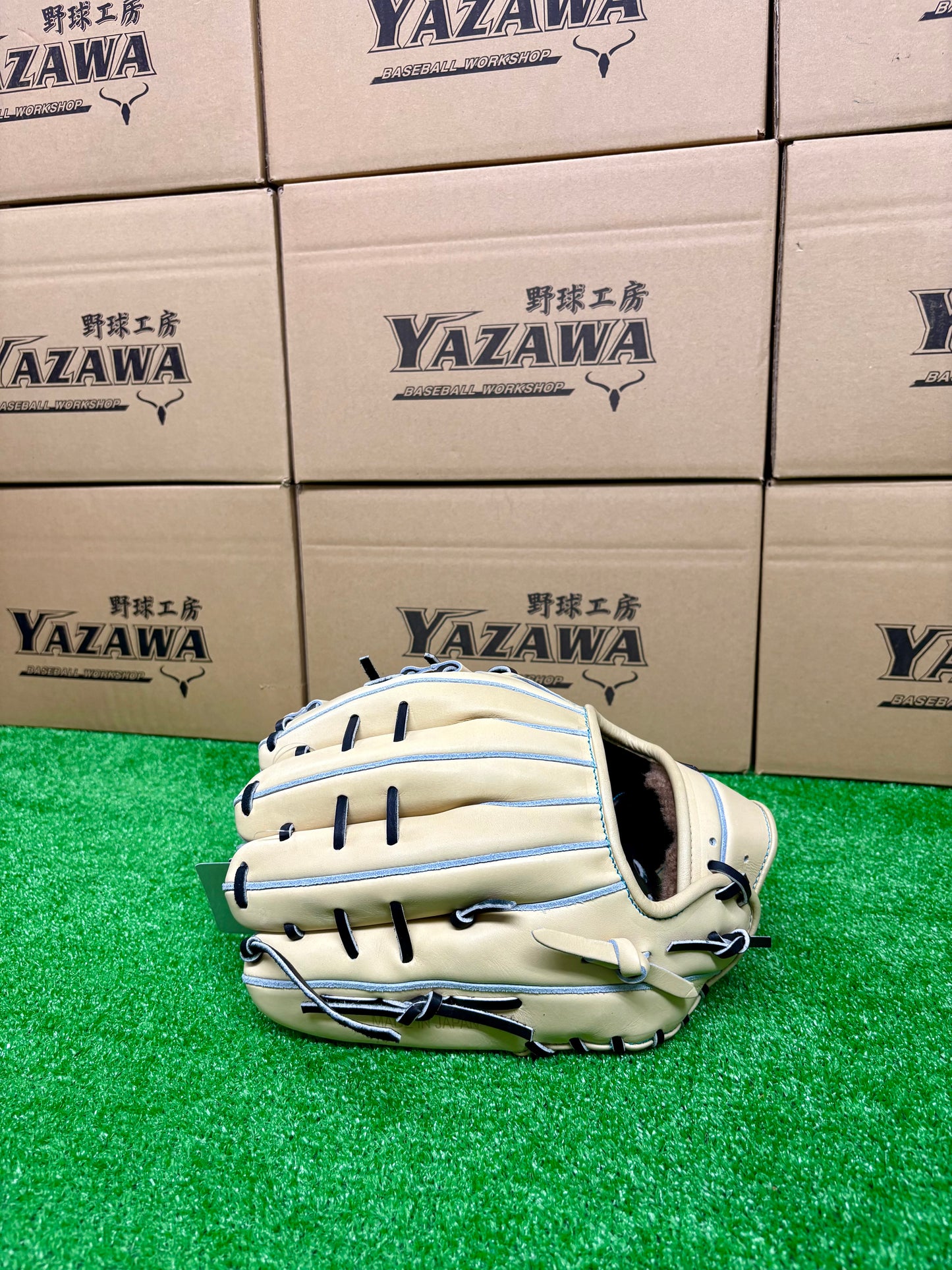 ZETT　限定硬式内野手用グラブ　BPROG565SG（LH）　ブラック×パステルブラウン／パステルブラウン×ブラック