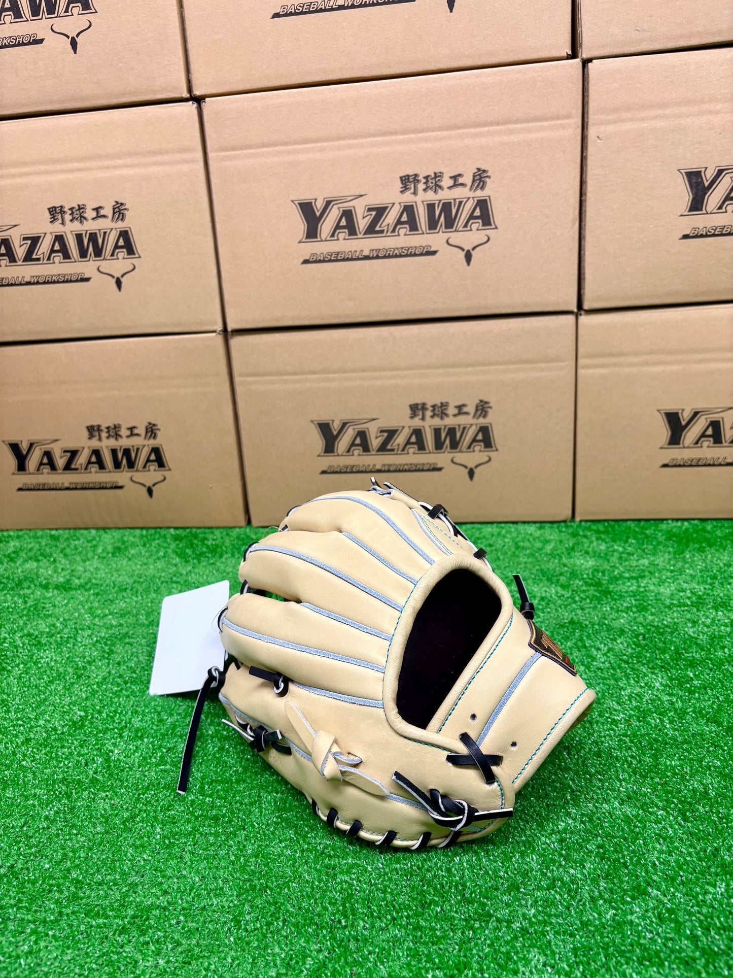 ZETT　限定硬式内野手用グラブ　BPROG765SG（LH）ブラック×パステルブラウン／パステルブラウン×ブラック