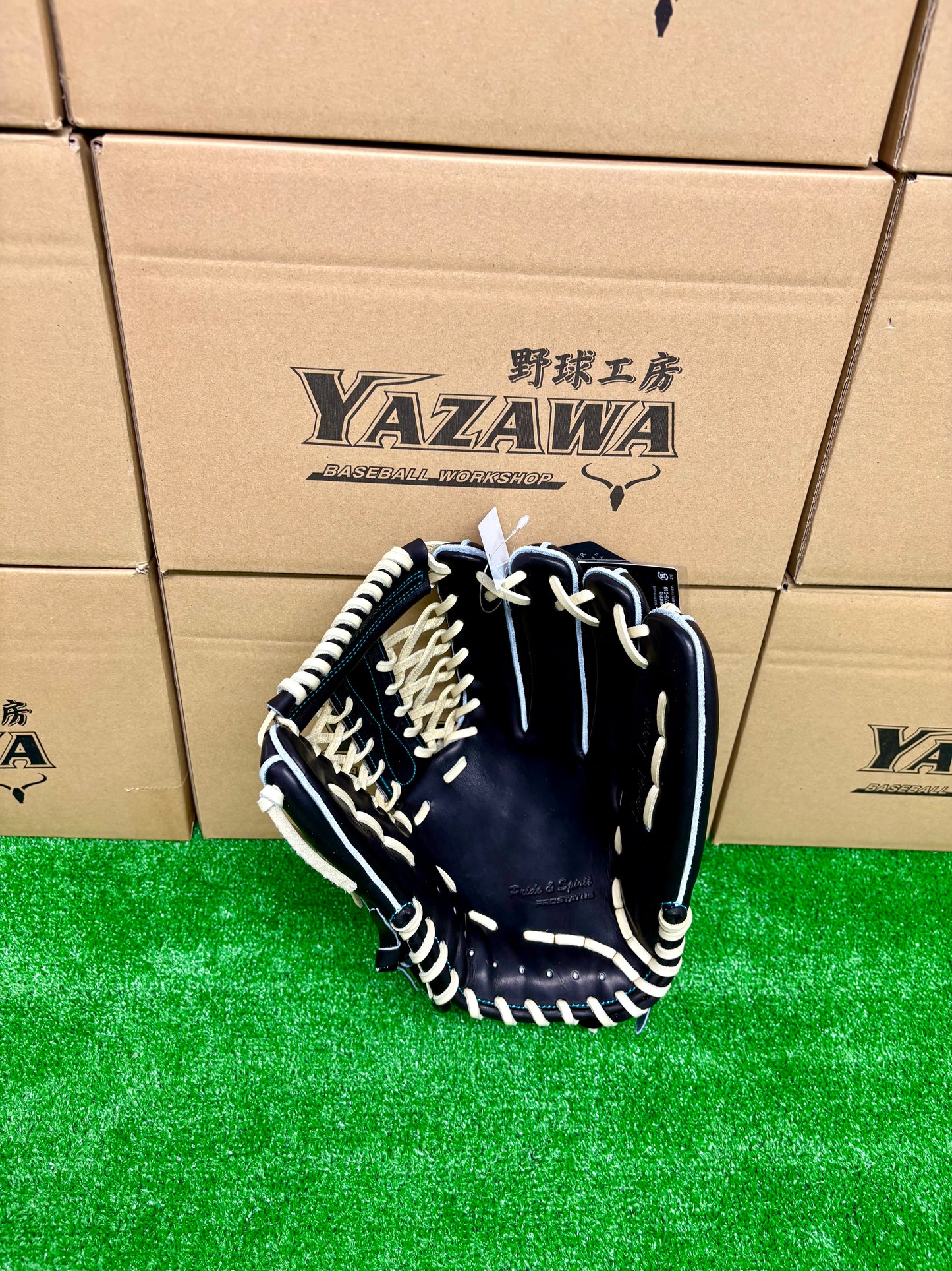 ZETT　限定硬式外野手用グラブ　BPROG770SG（LH）ブラック×パステルブラウン／パステルブラウン×ブラック