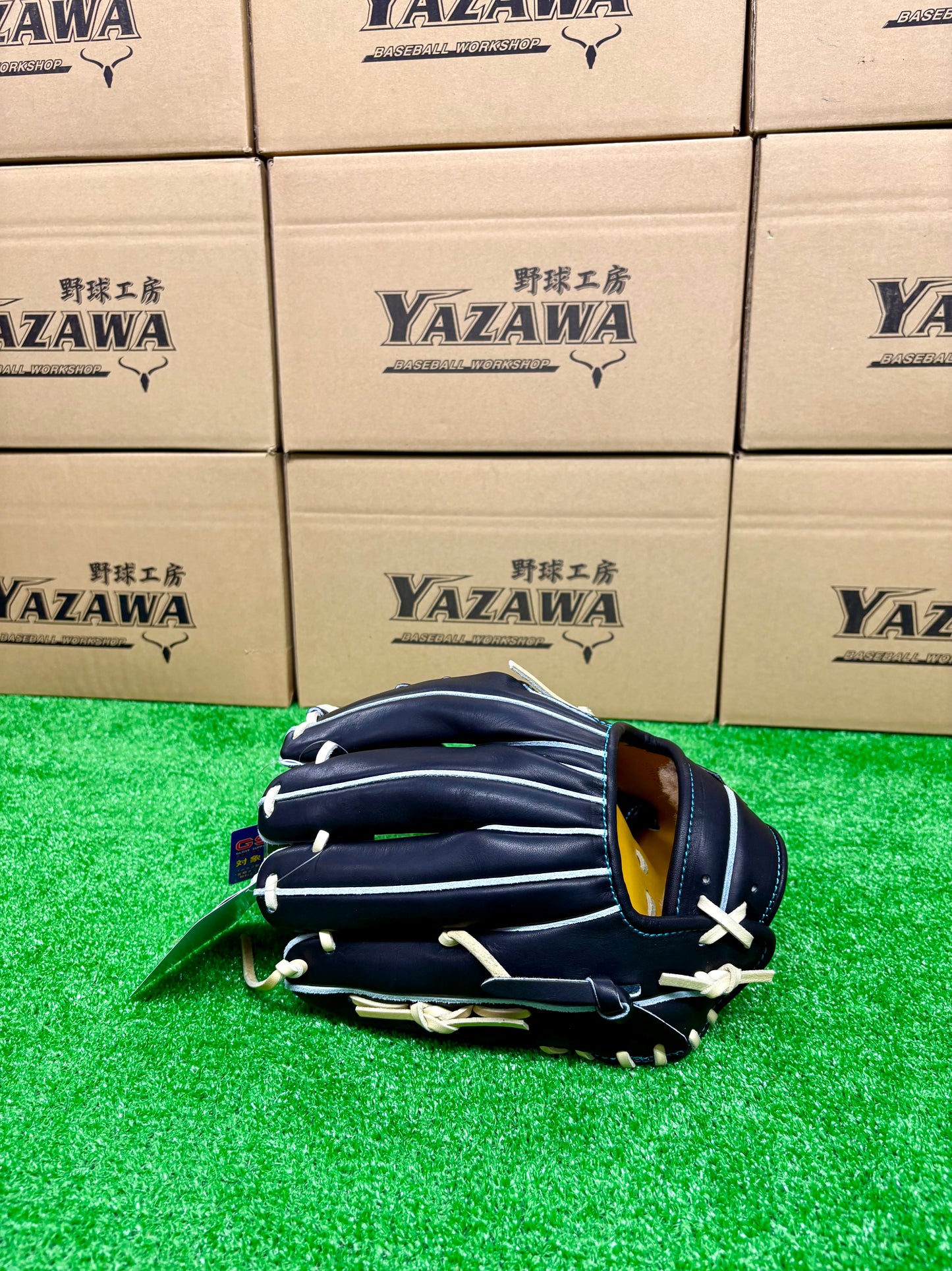 ZETT　限定硬式内野手用グラブ　BPROG265SG（LH） ブラック×パステルブラウン