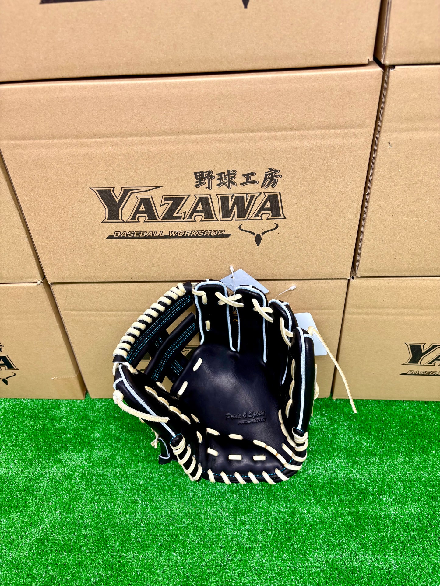 ZETT　限定硬式内野手用グラブ　BPROG265SG（LH） ブラック×パステルブラウン