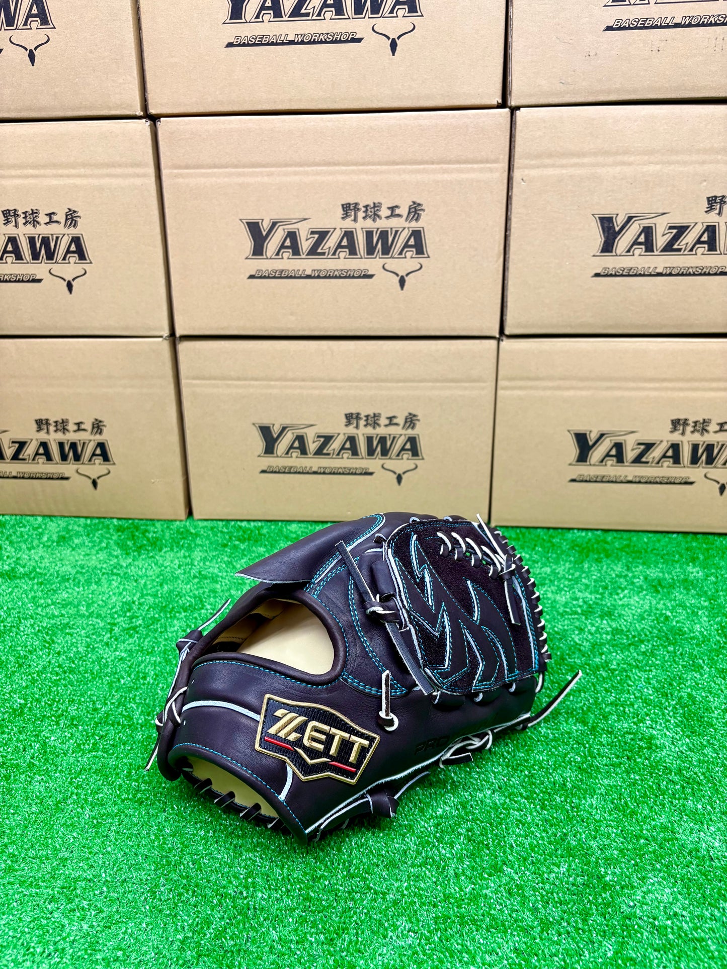 ZETT　限定硬式投手用グラブ　BPROG611SG（LH）　チョコブラウン