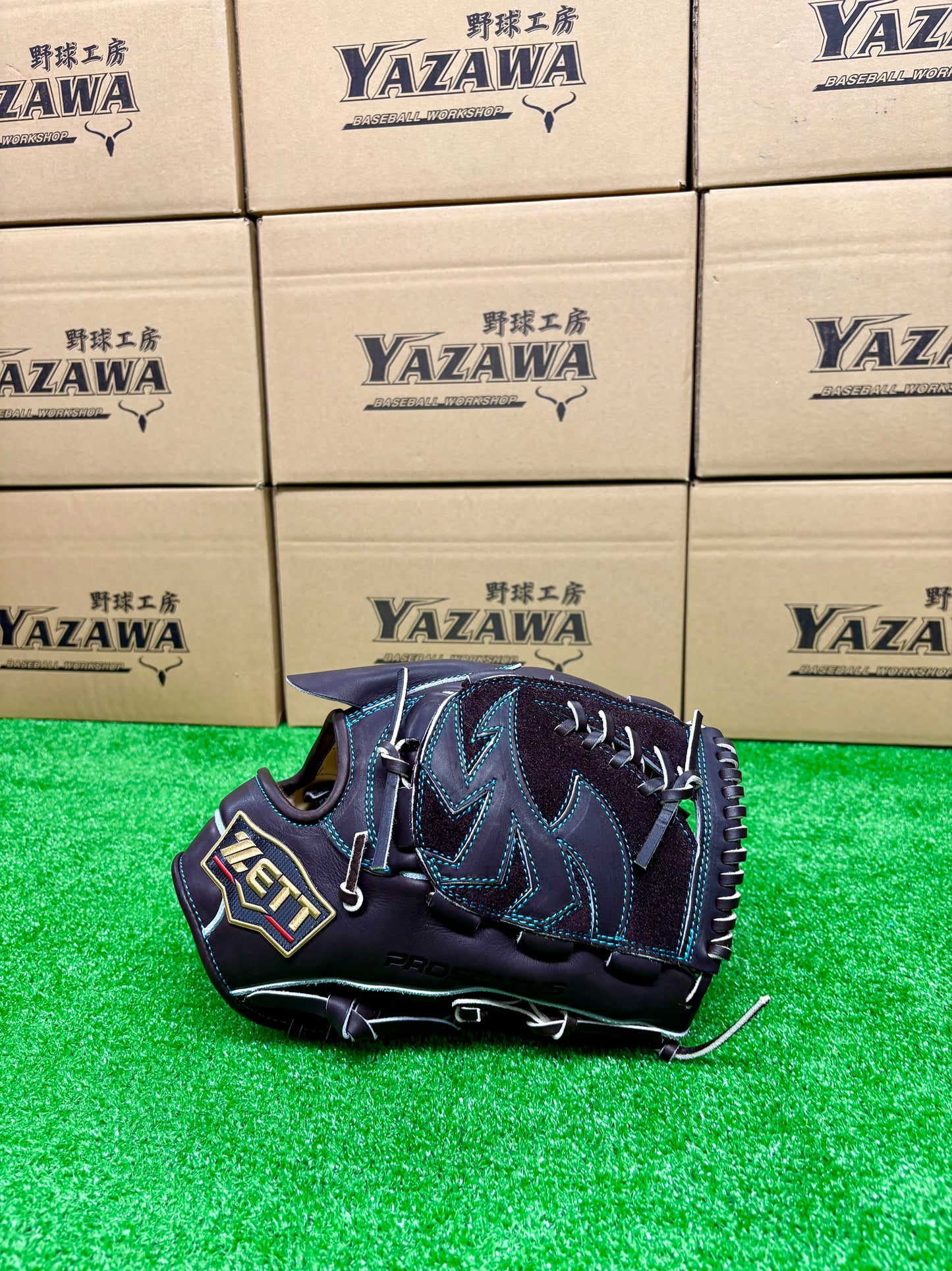 ZETT　限定硬式投手用グラブ　BPROG611SG（LH）　チョコブラウン