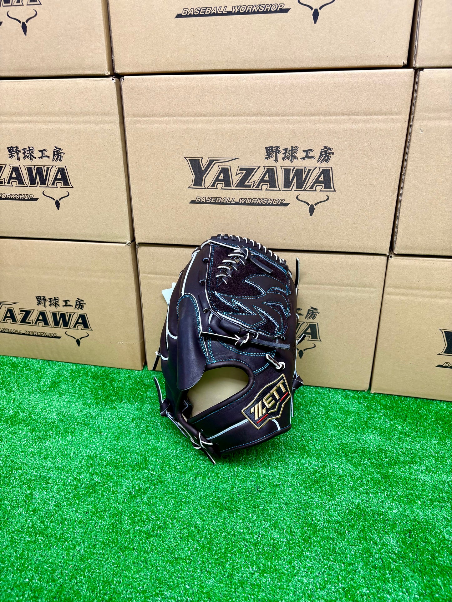 ZETT　限定硬式投手用グラブ　BPROG611SG（LH）　チョコブラウン