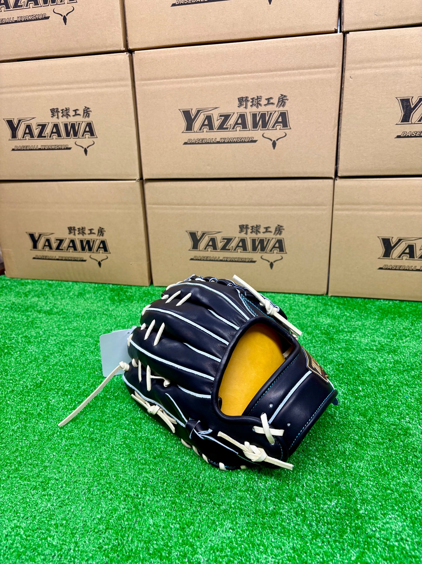 ZETT 限定硬式内野手用グラブ　BPROG564SG（LH）ブラック×パステルブラウン