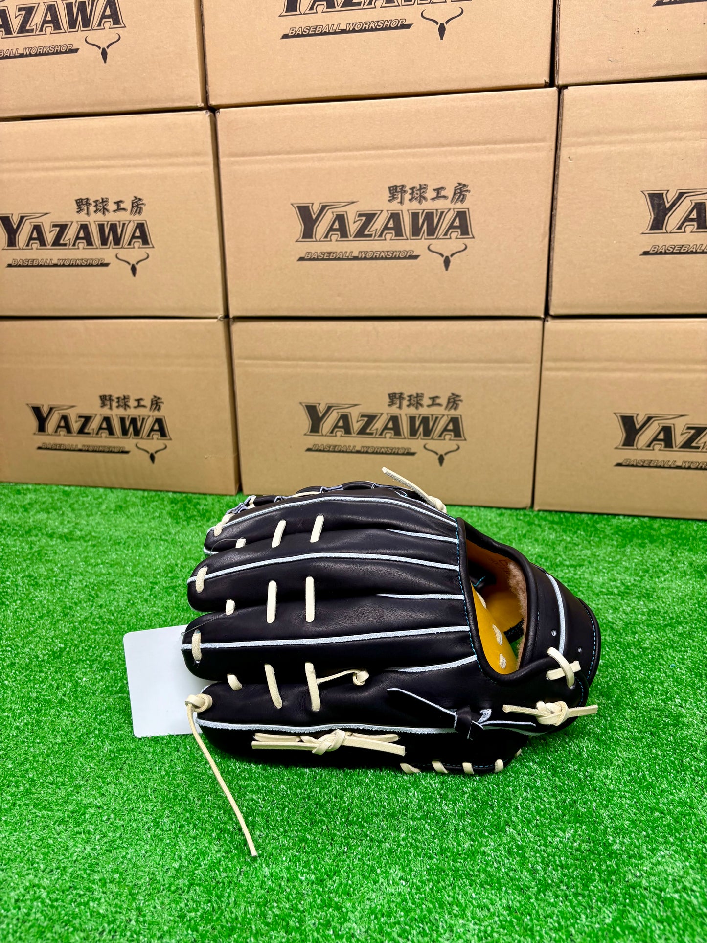 ZETT 限定硬式内野手用グラブ　BPROG564SG（LH）ブラック×パステルブラウン