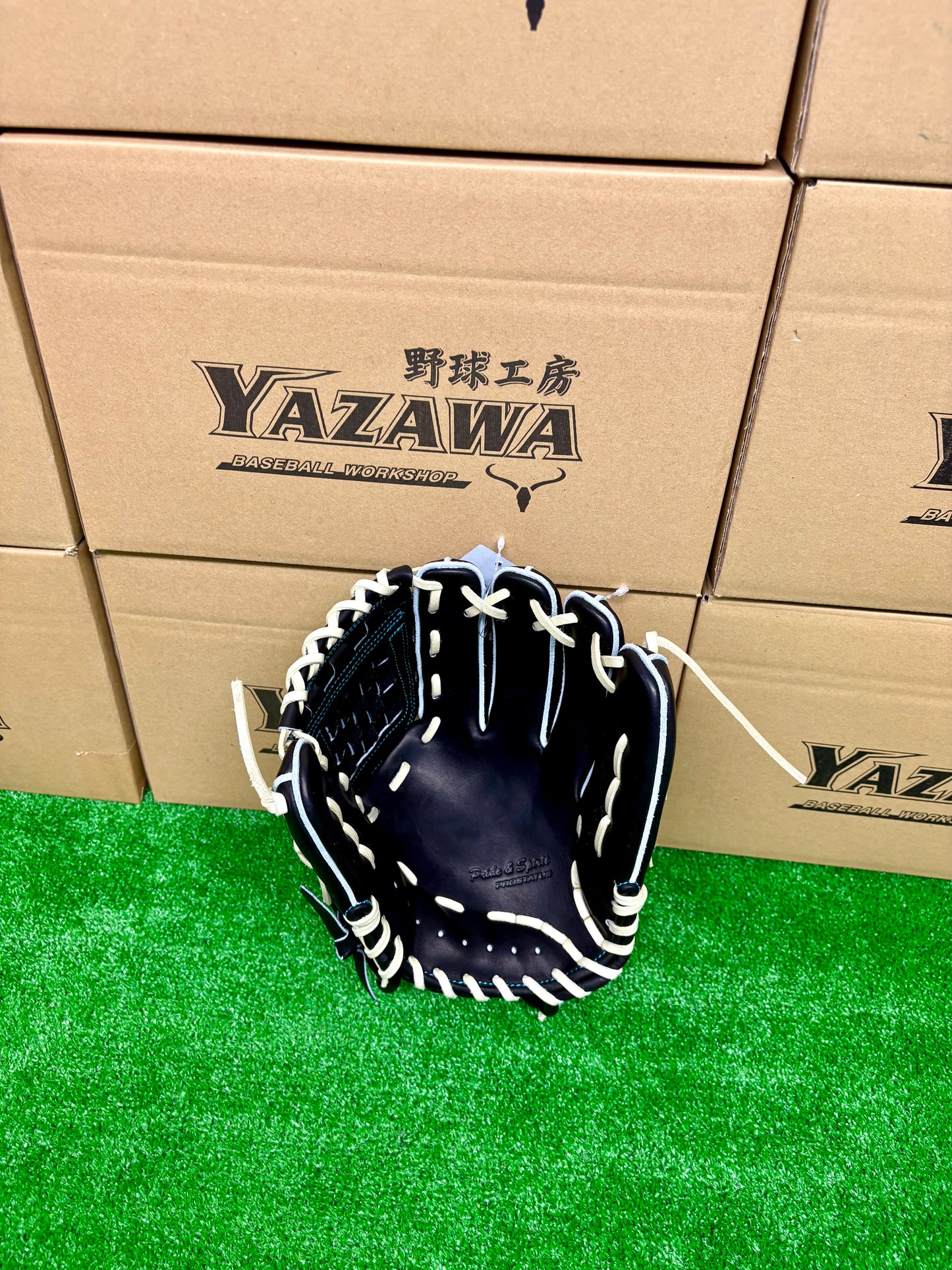 ZETT 限定硬式内野手用グラブ　BPROG564SG（LH）ブラック×パステルブラウン