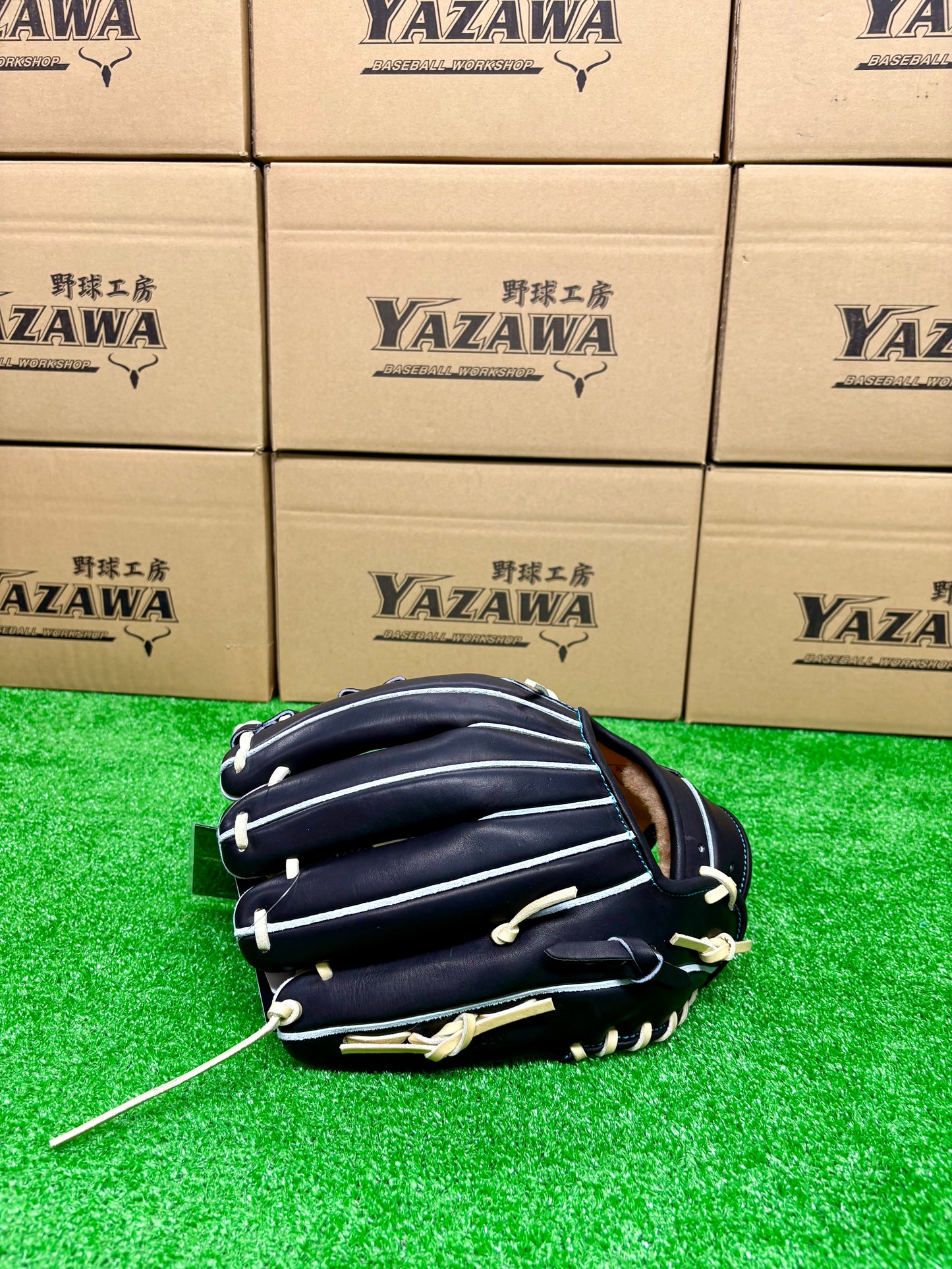 ZETT　限定硬式内野手用グラブ　BPROG185SG（LH）ブラック×パステルブラウン