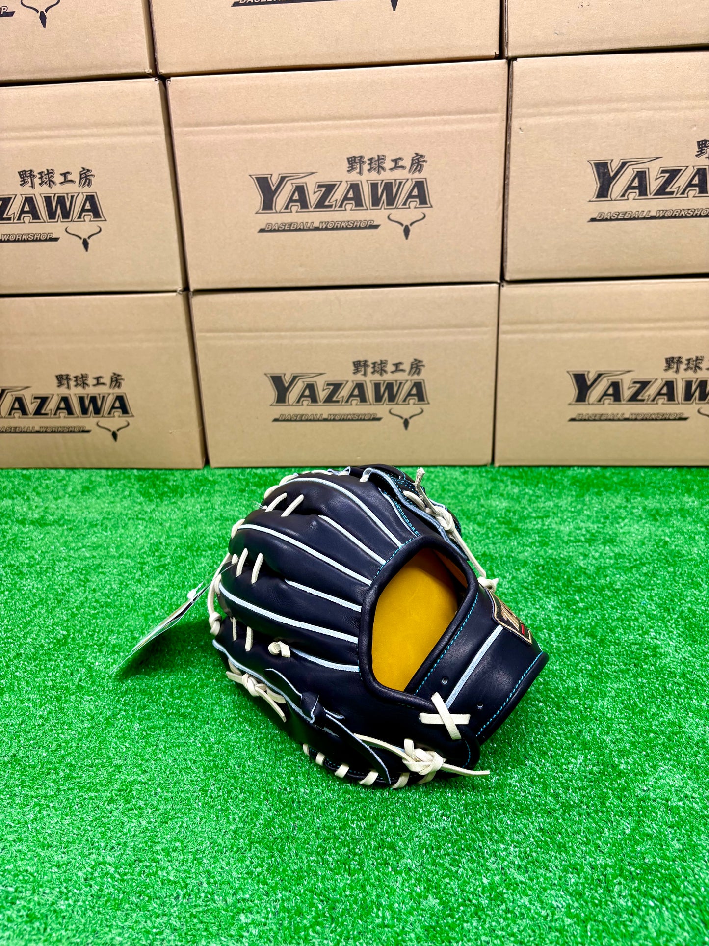 ZETT　限定硬式内野手用グラブ　BPROG285SG（LH）ブラック×パステルブラウン