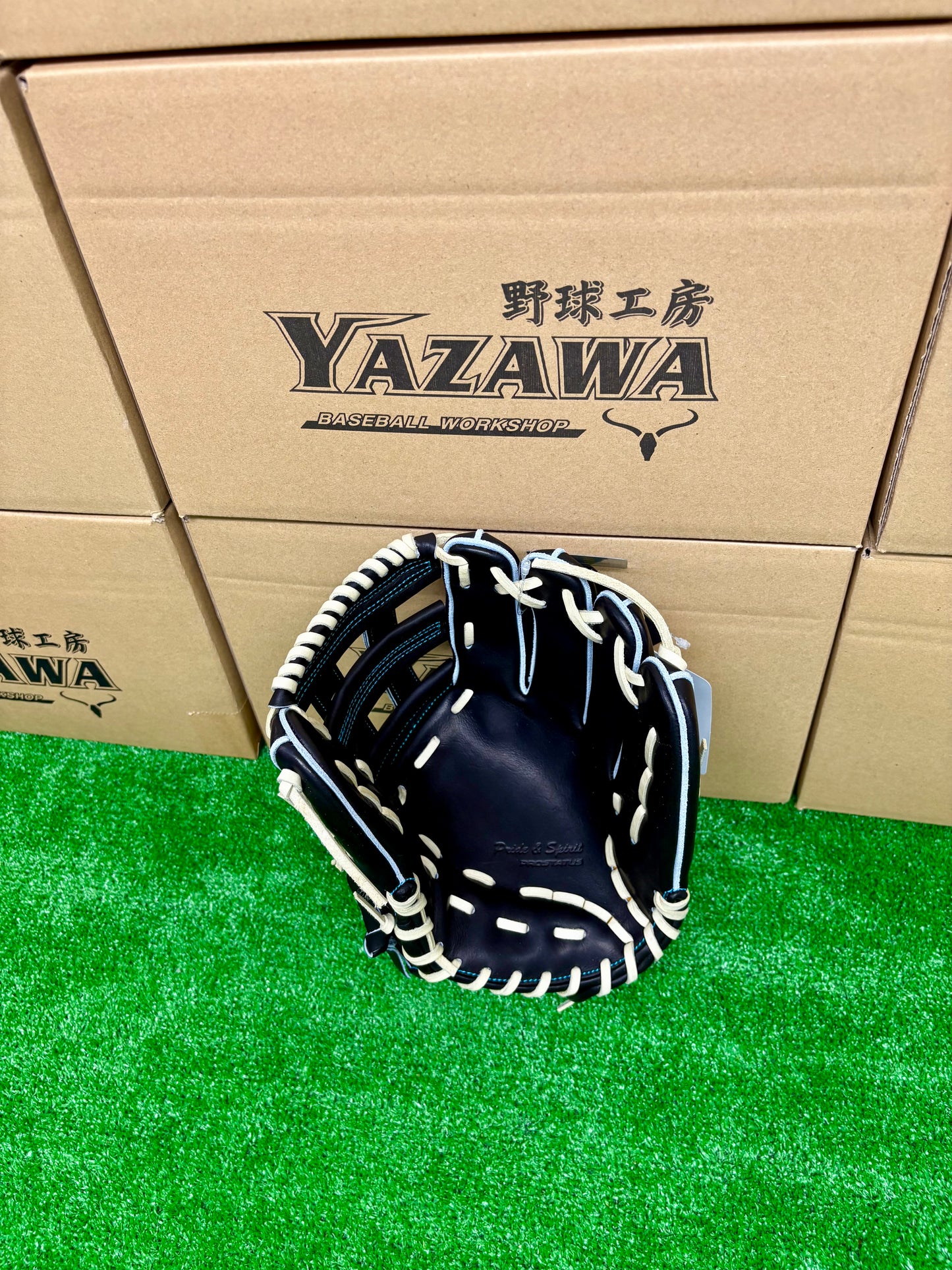 ZETT　限定硬式内野手用グラブ　BPROG285SG（LH）ブラック×パステルブラウン