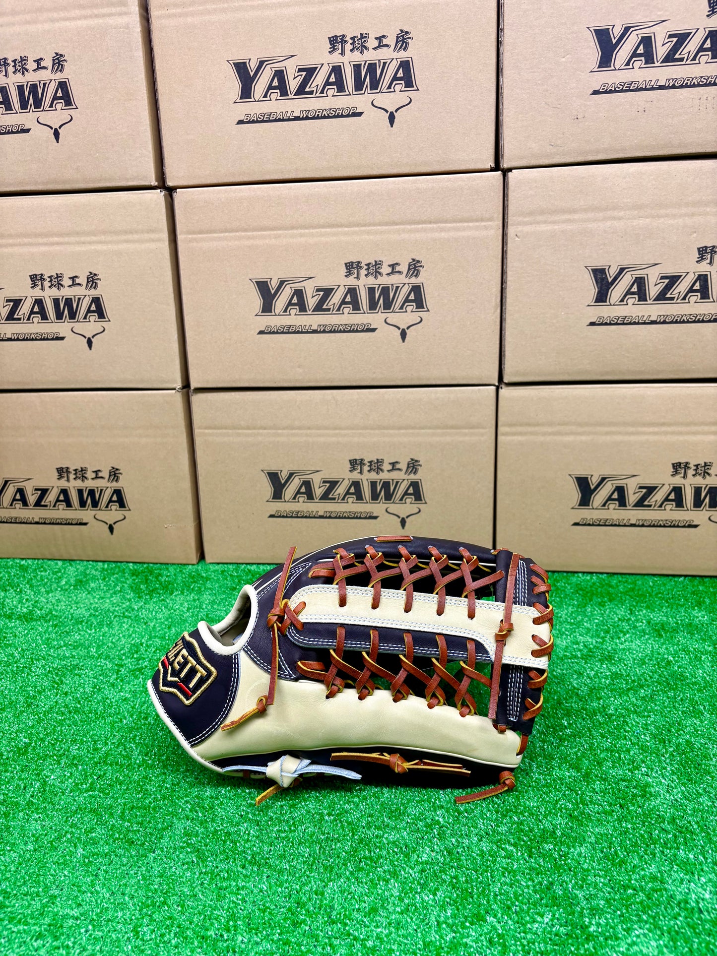 ZETT　限定軟式外野手用グラブ BRGB32577F ブラウン×パステルブラウン