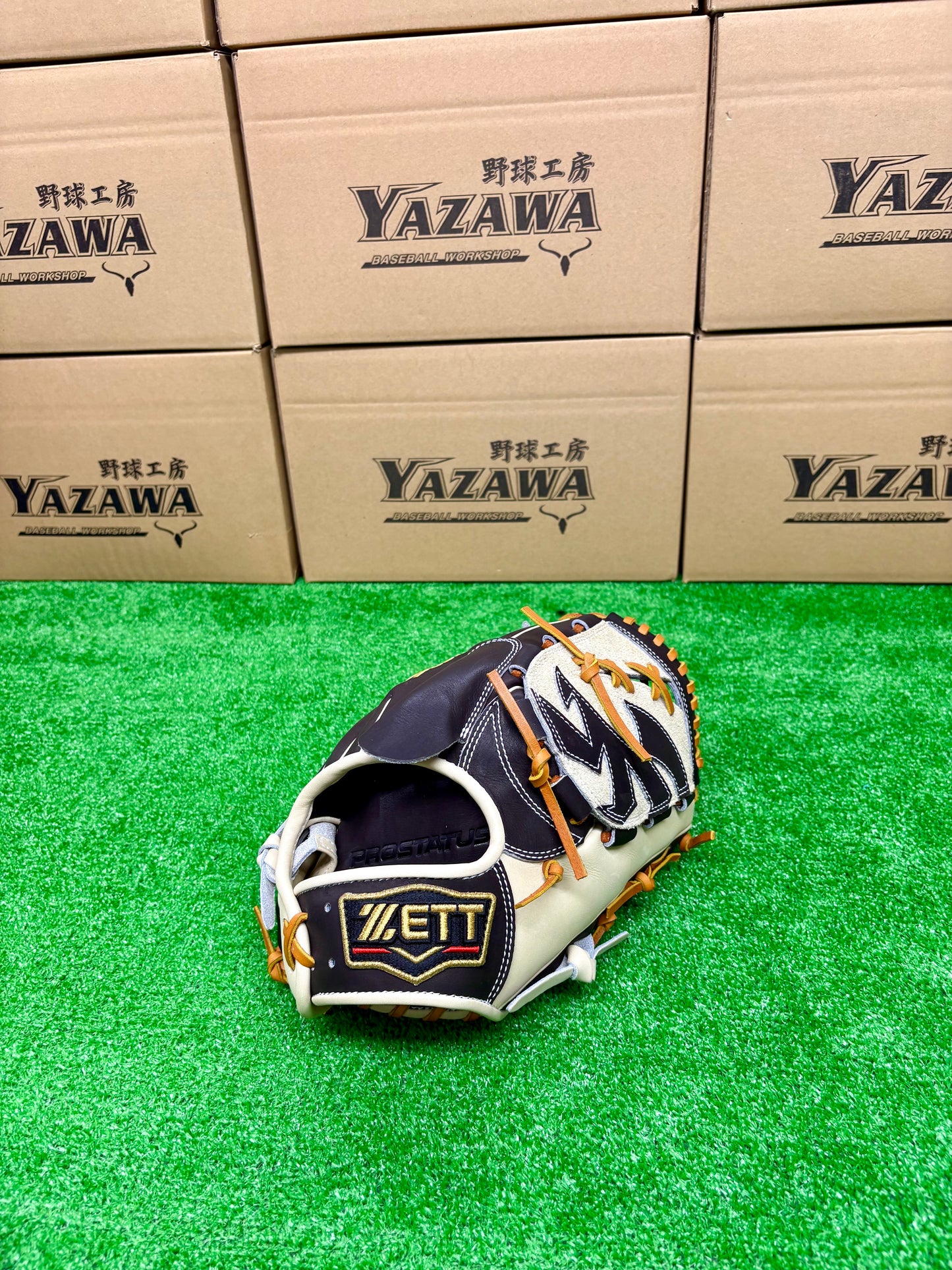 ZETT　限定軟式投手用グラブ　BRGB32511F　ブラウン×パステルブラウン