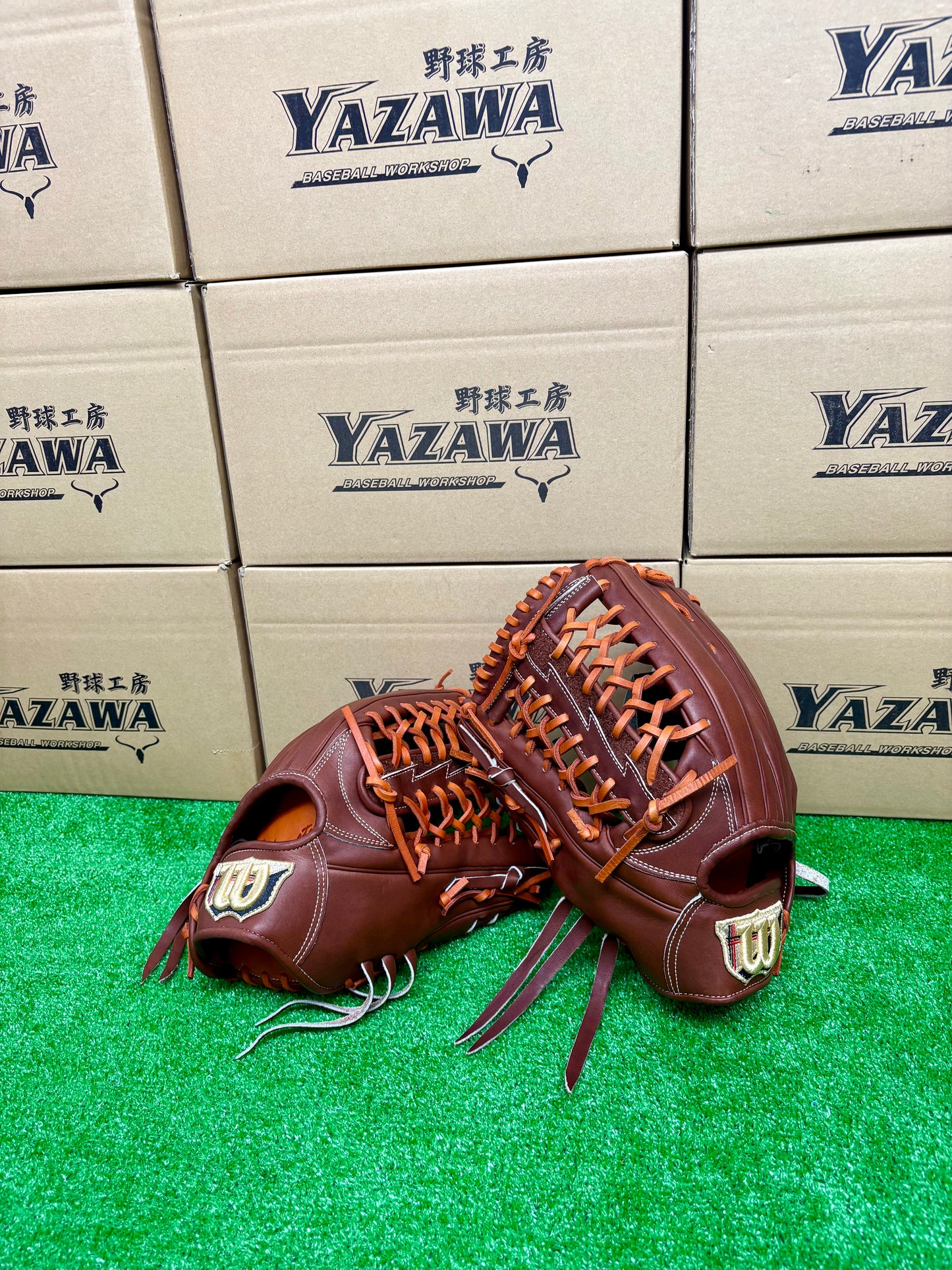 Wilson　硬式外野手用グラブ　D8F型 ウォルナット