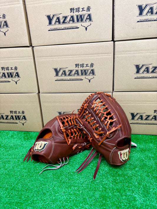 Wilson　硬式外野手用グラブ　D8F型 ウォルナット