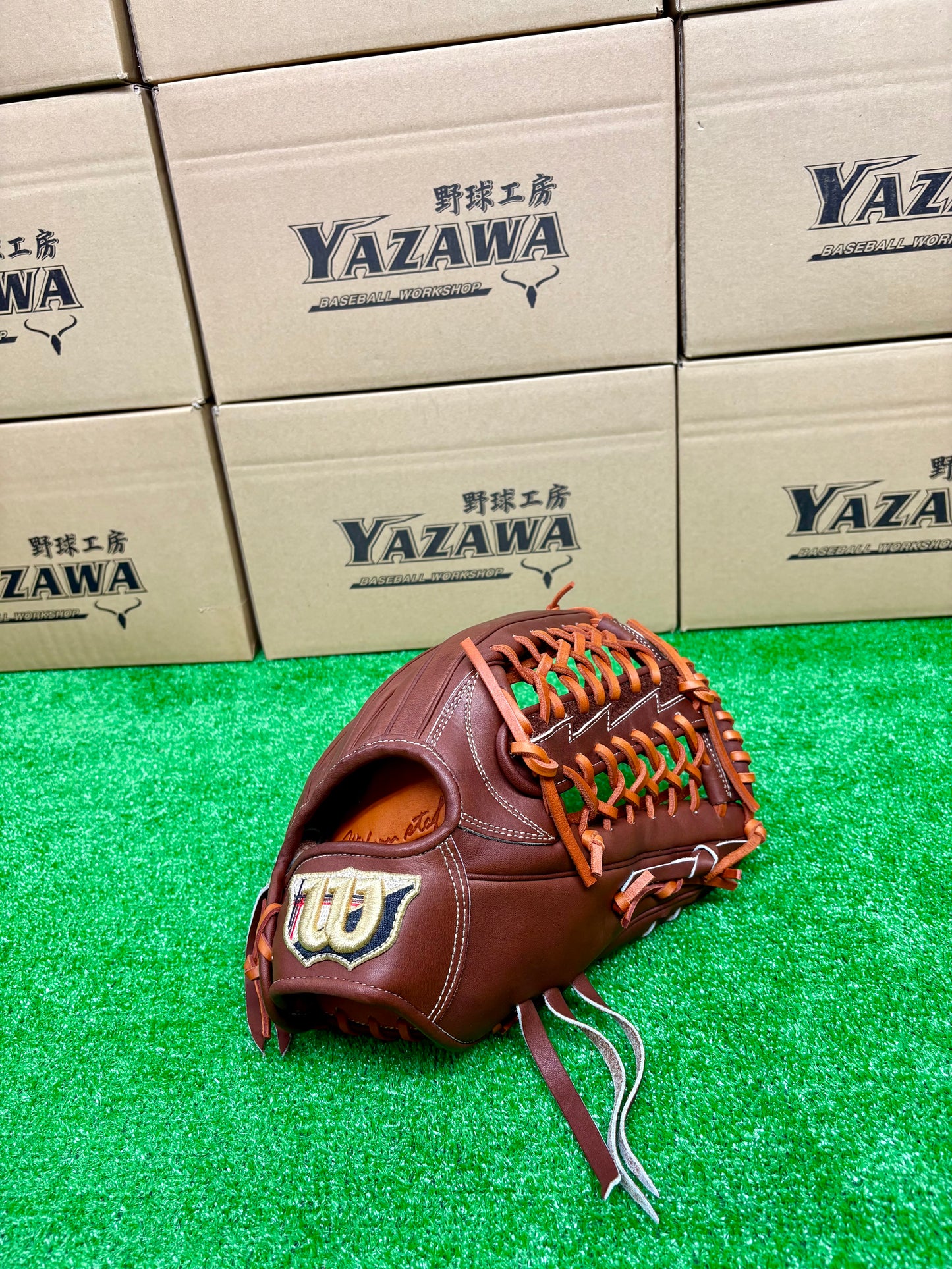 Wilson　硬式外野手用グラブ　D8F型 ウォルナット