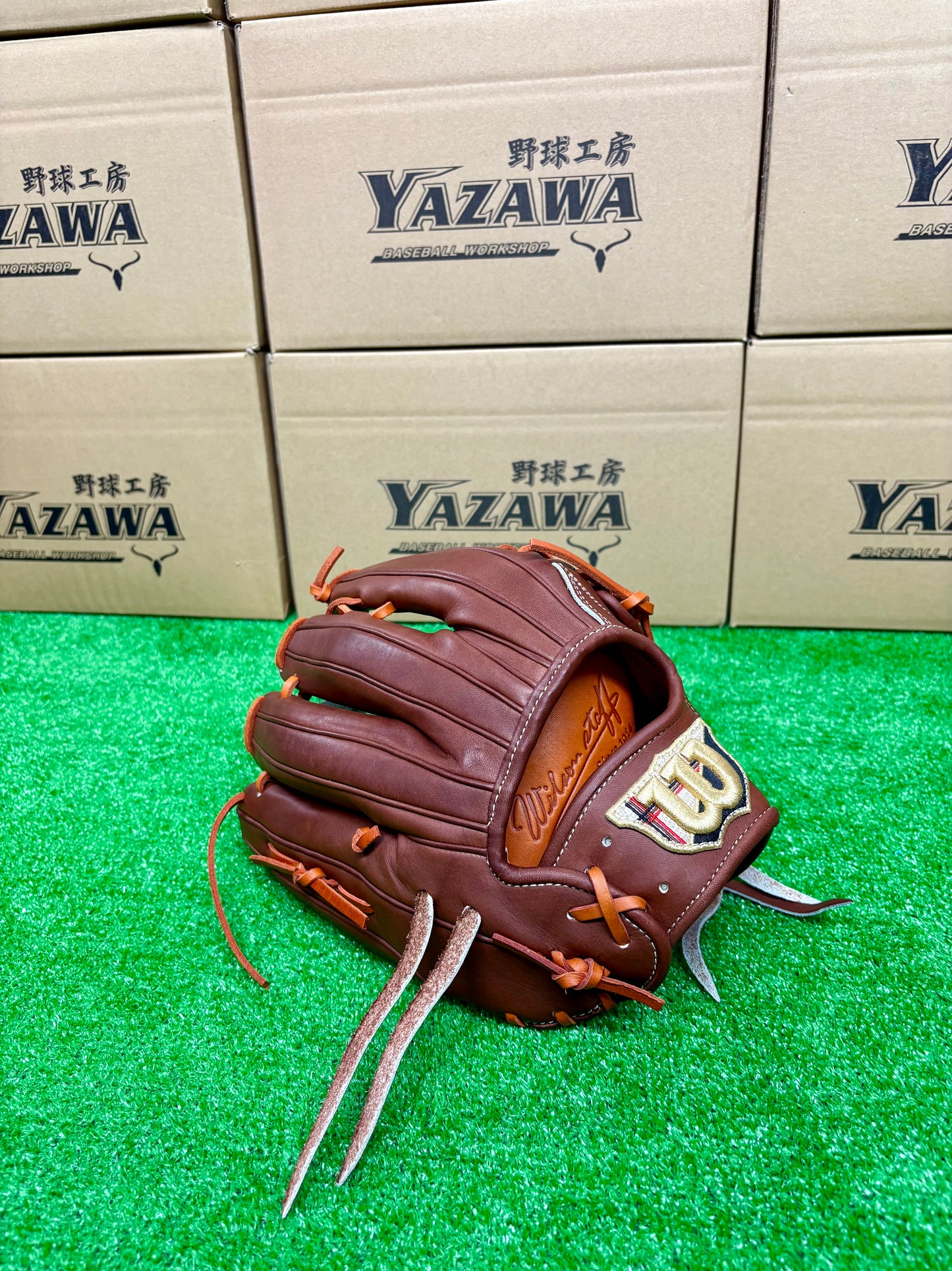 Wilson　硬式外野手用グラブ　D8F型 ウォルナット