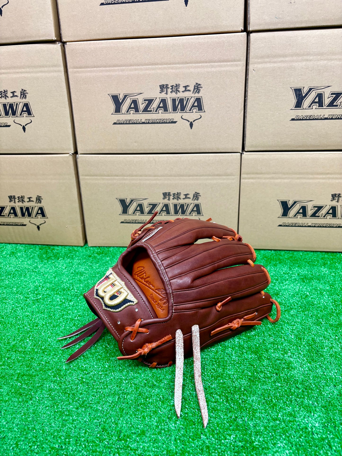 Wilson　硬式外野手用グラブ　D8F型 ウォルナット