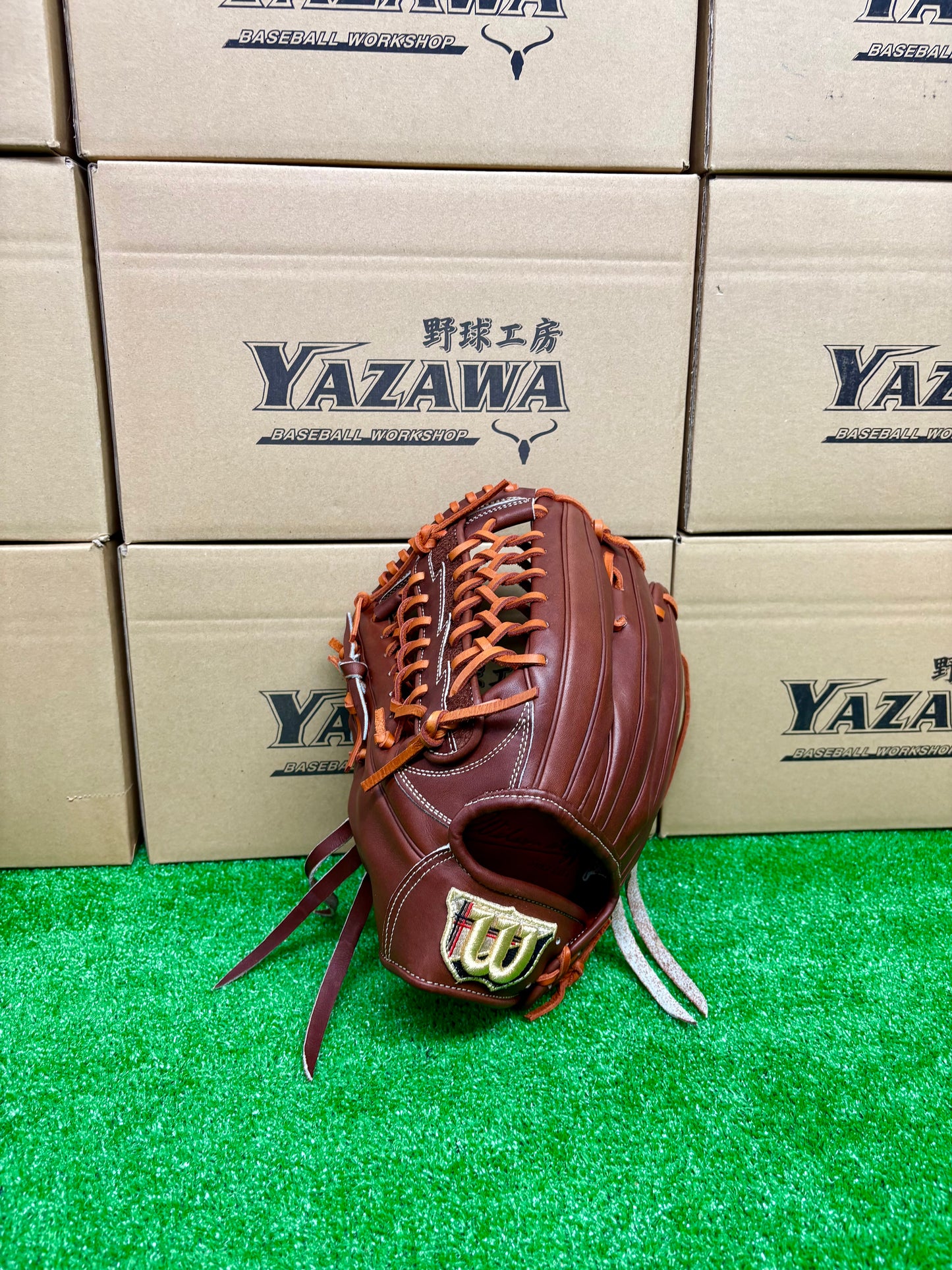 Wilson　硬式外野手用グラブ　D8F型 ウォルナット