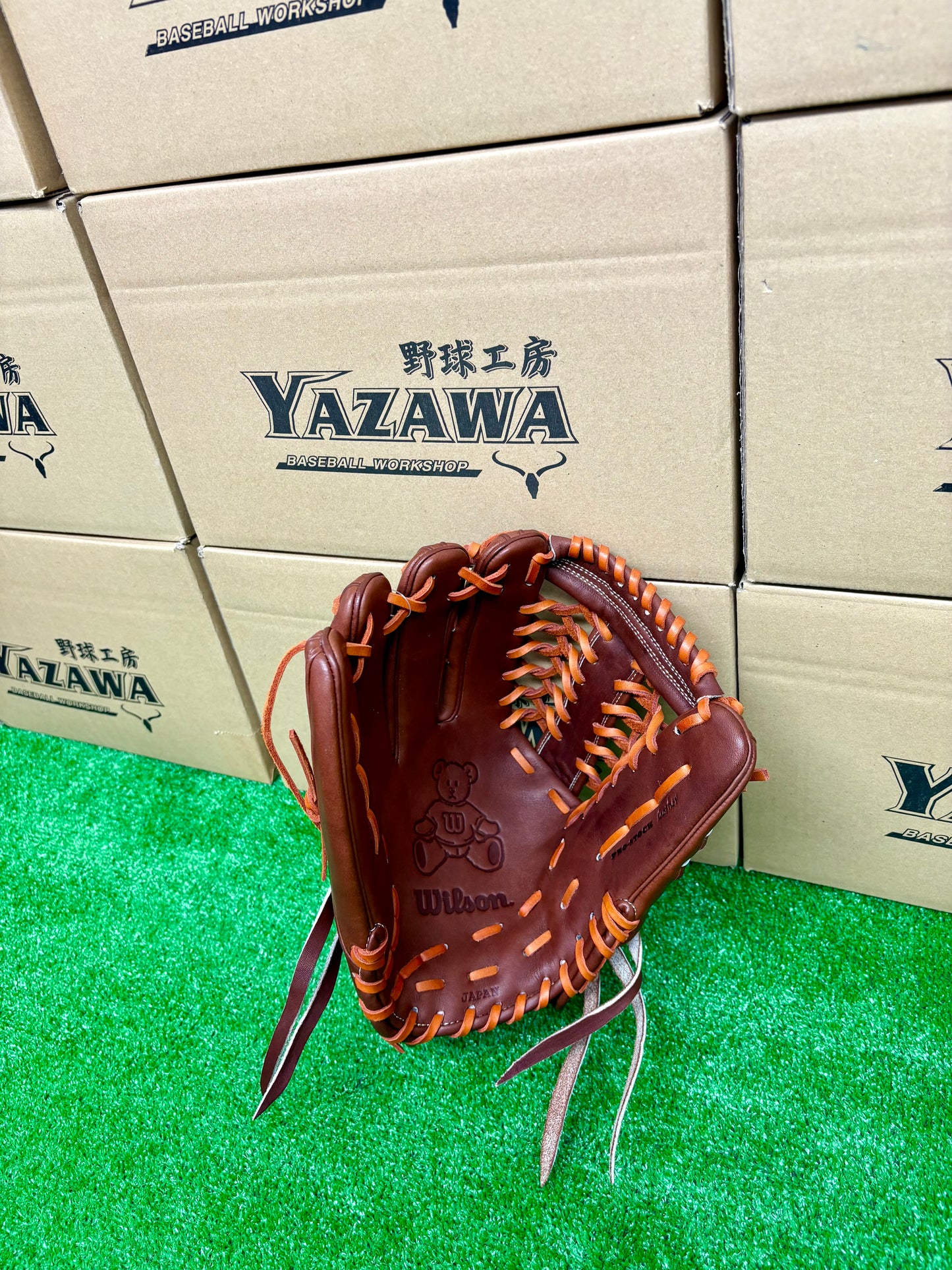 Wilson　硬式外野手用グラブ　D8F型 ウォルナット