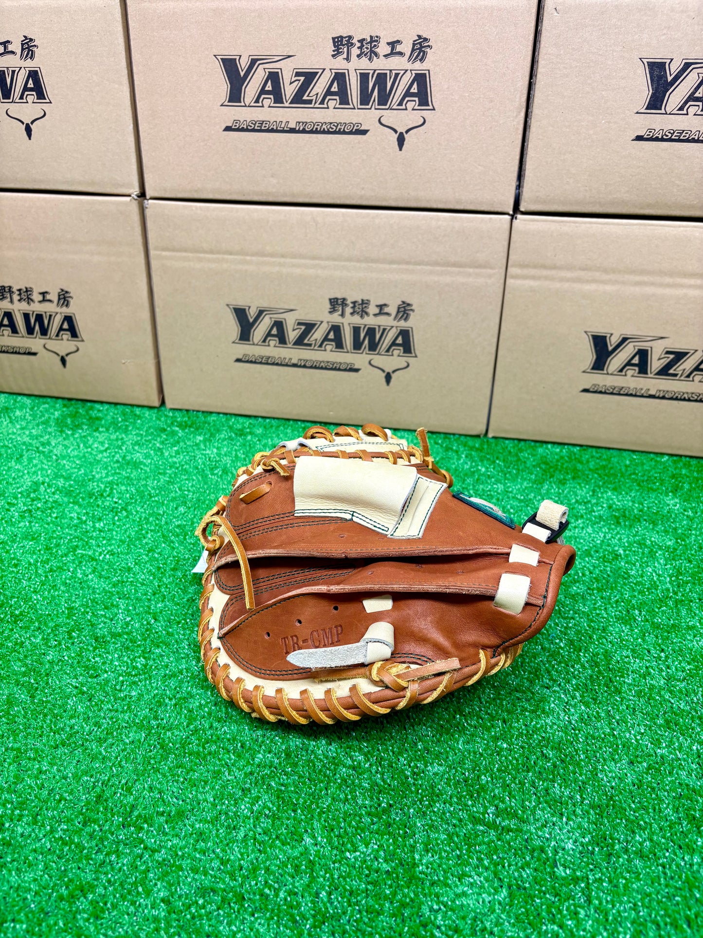 久保田スラッガー　限定トレーニング用ミット　TR‐CMP　トレンチ×ウッド