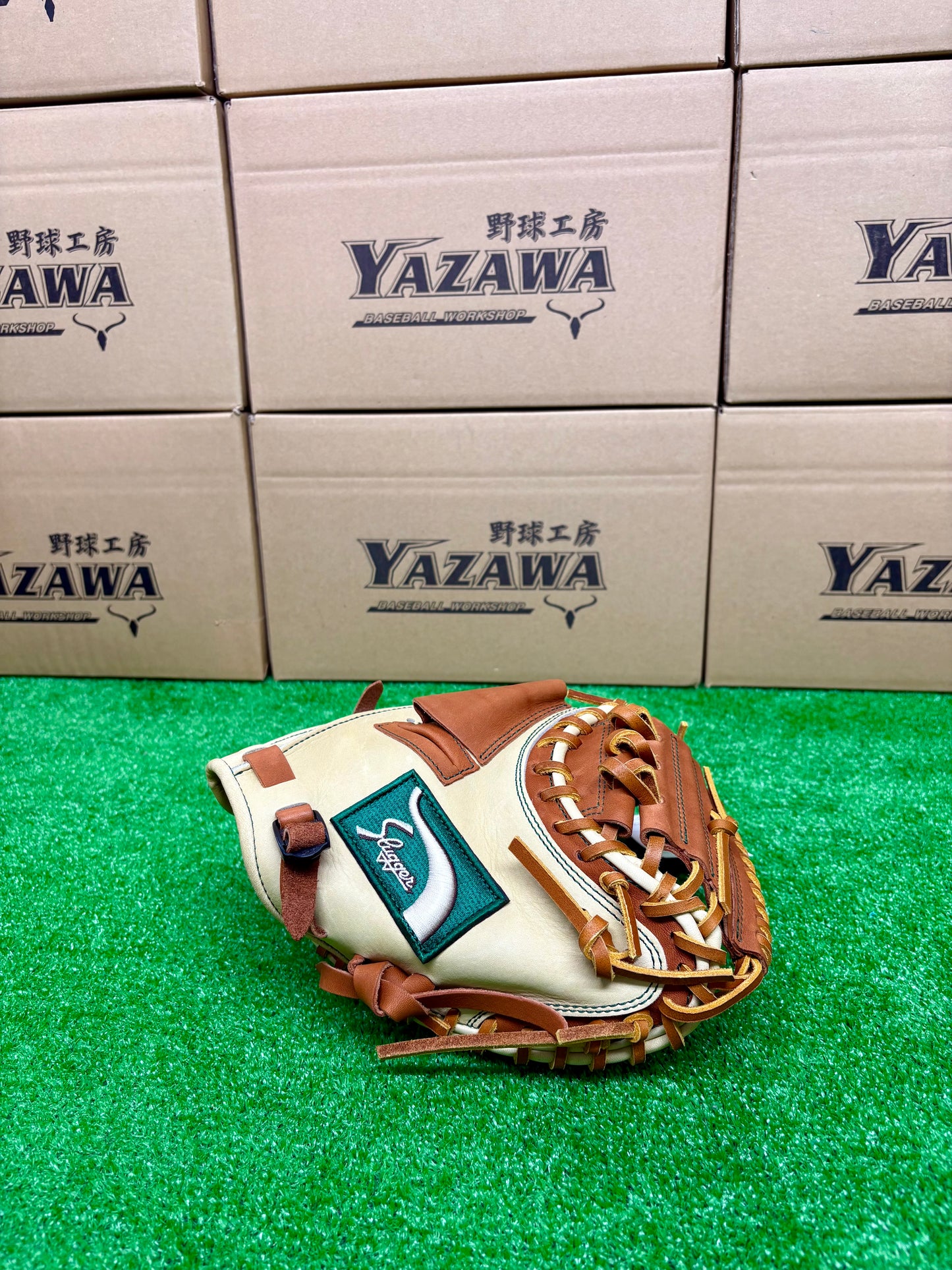 久保田スラッガー　限定トレーニング用ミット　TR‐CMP 　ウッド×トレンチ