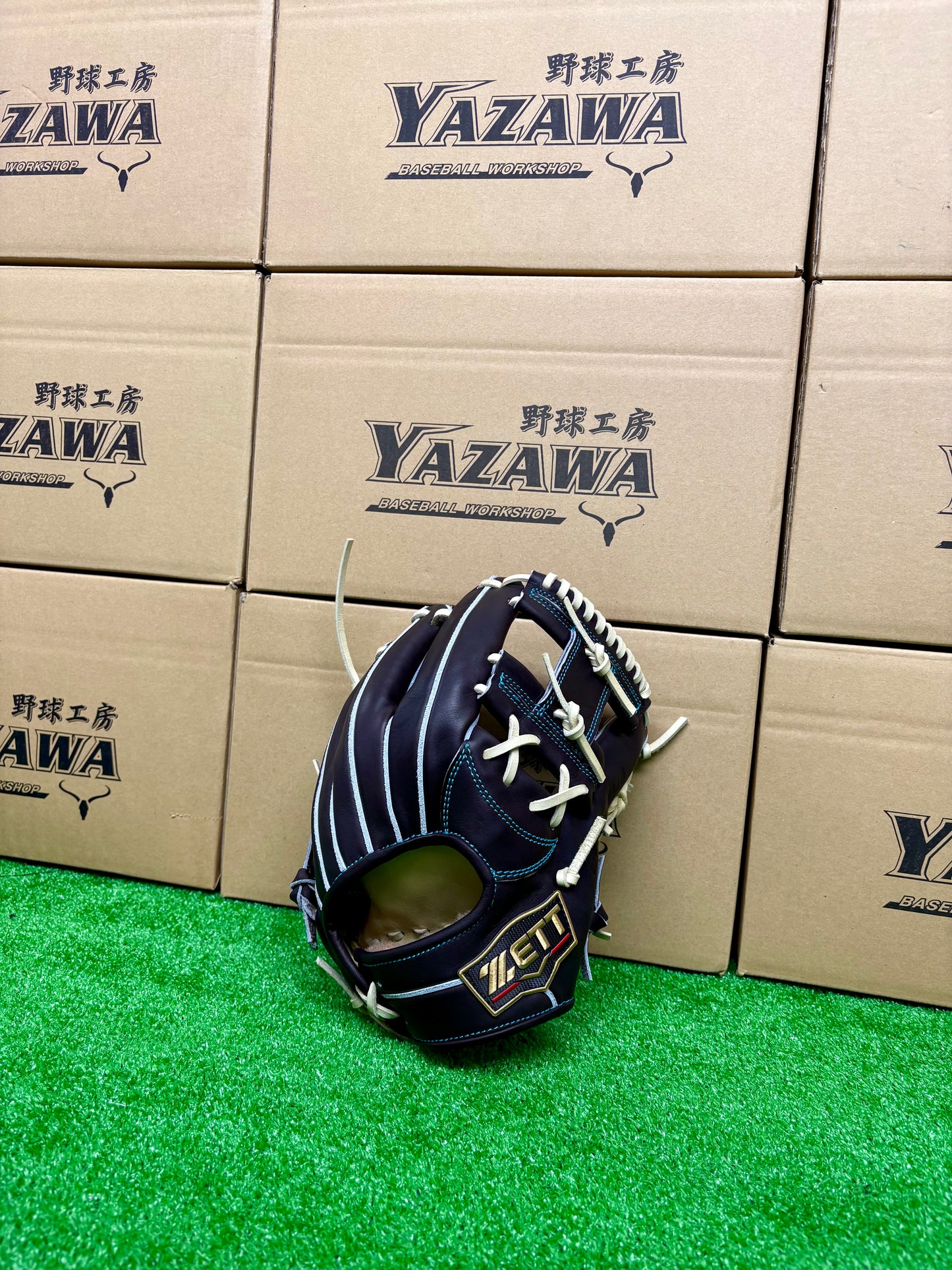 ZETT 限定硬式内野手用グラブ　BPROG765SG　ブラウン×パステルブラウン