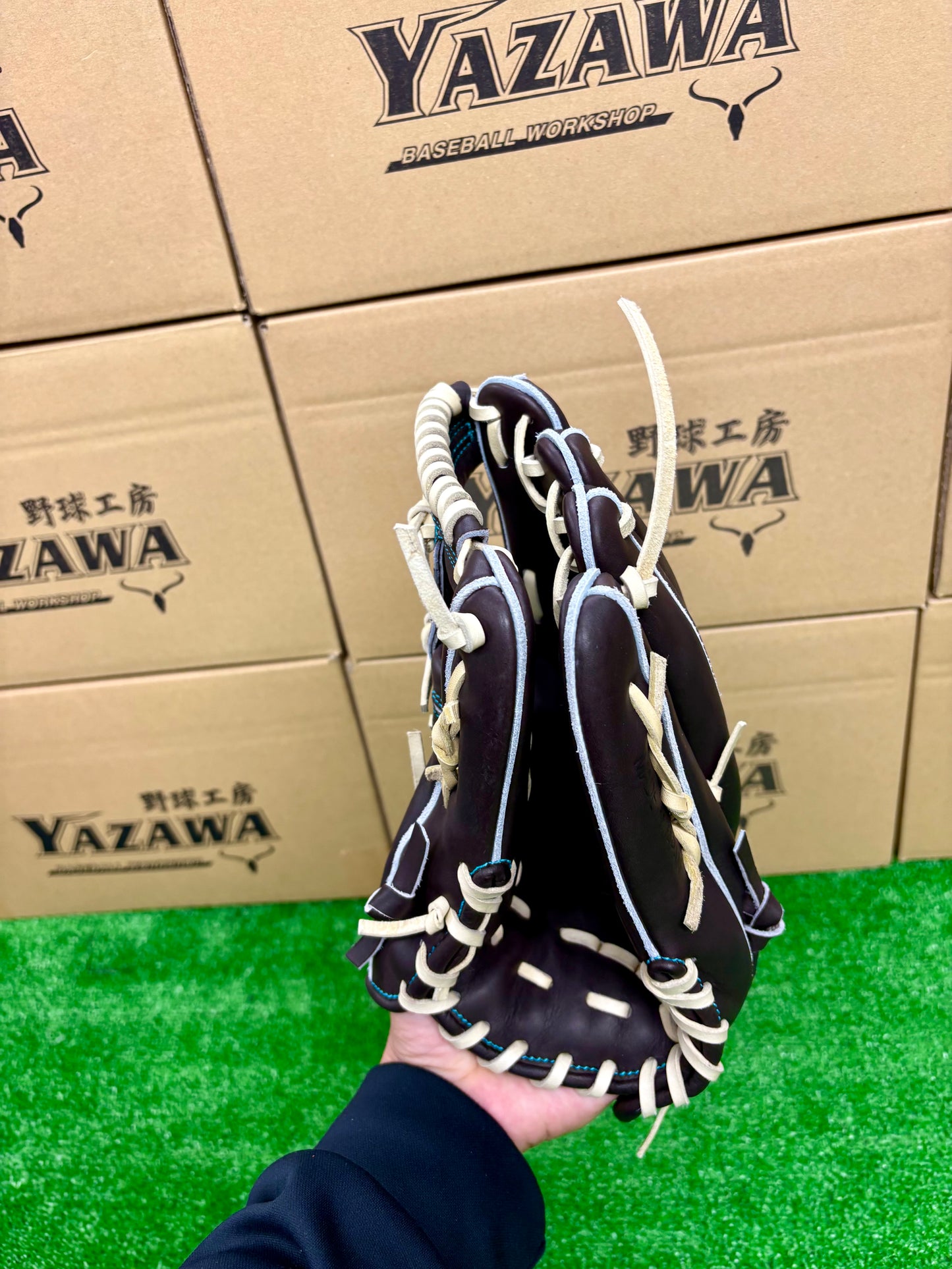 ZETT 限定硬式内野手用グラブ　BPROG765SG　ブラウン×パステルブラウン