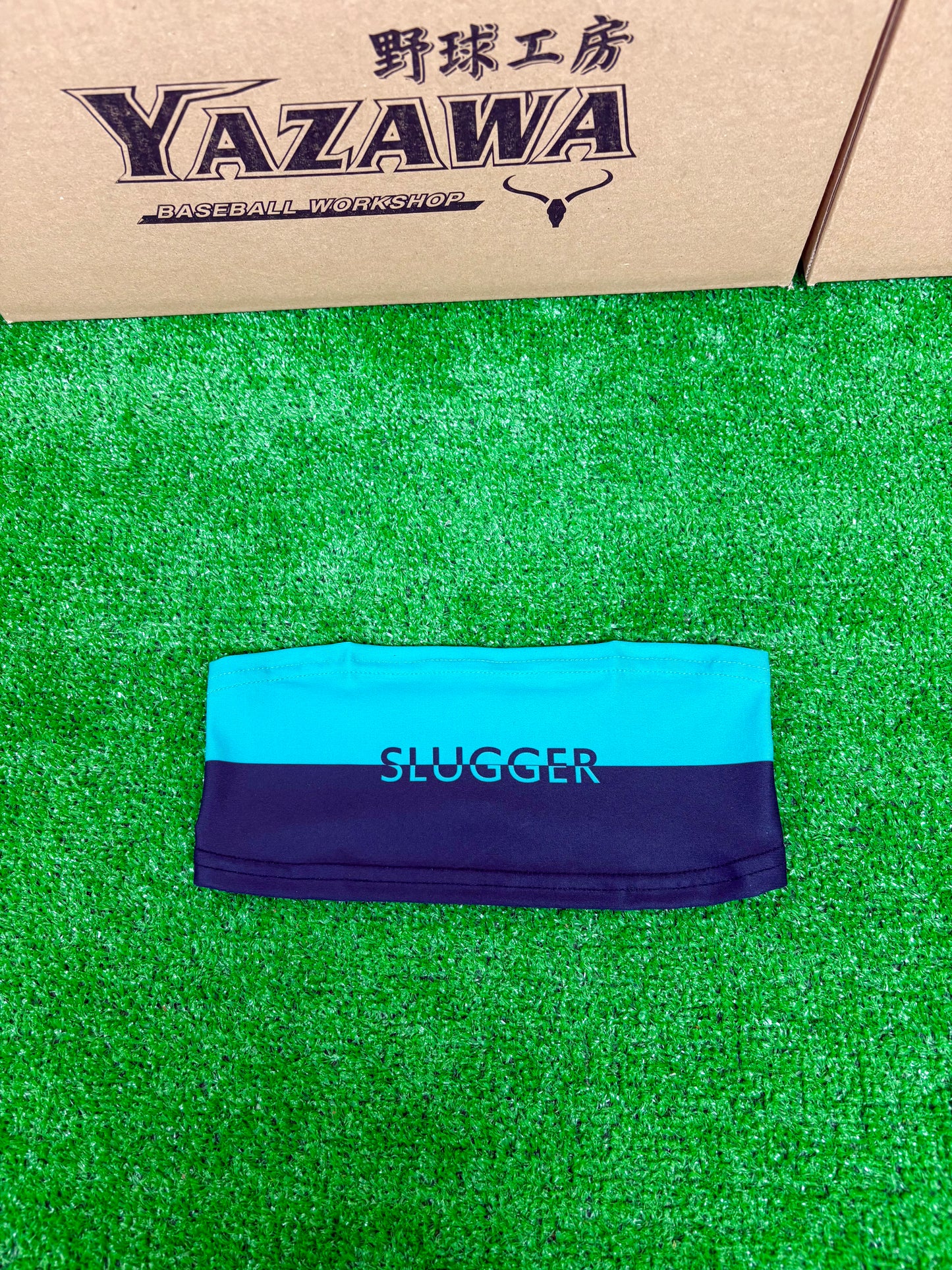 久保田スラッガー　限定ヘッドバンド（ピンク×ブラック／水色×ブラック／エメラルド×ブラック／イエロー×ブラック）