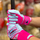 Franklin バッティング手袋  POWERSTRAP INFINITY SERIES BATTING GLOVES（サックス×ピンク）