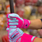 Franklin バッティング手袋  POWERSTRAP INFINITY SERIES BATTING GLOVES（サックス×ピンク）