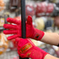 Franklin バッティング手袋  POWERSTRAP INFINITY SERIES BATTING GLOVES（レッド×ゴールド）