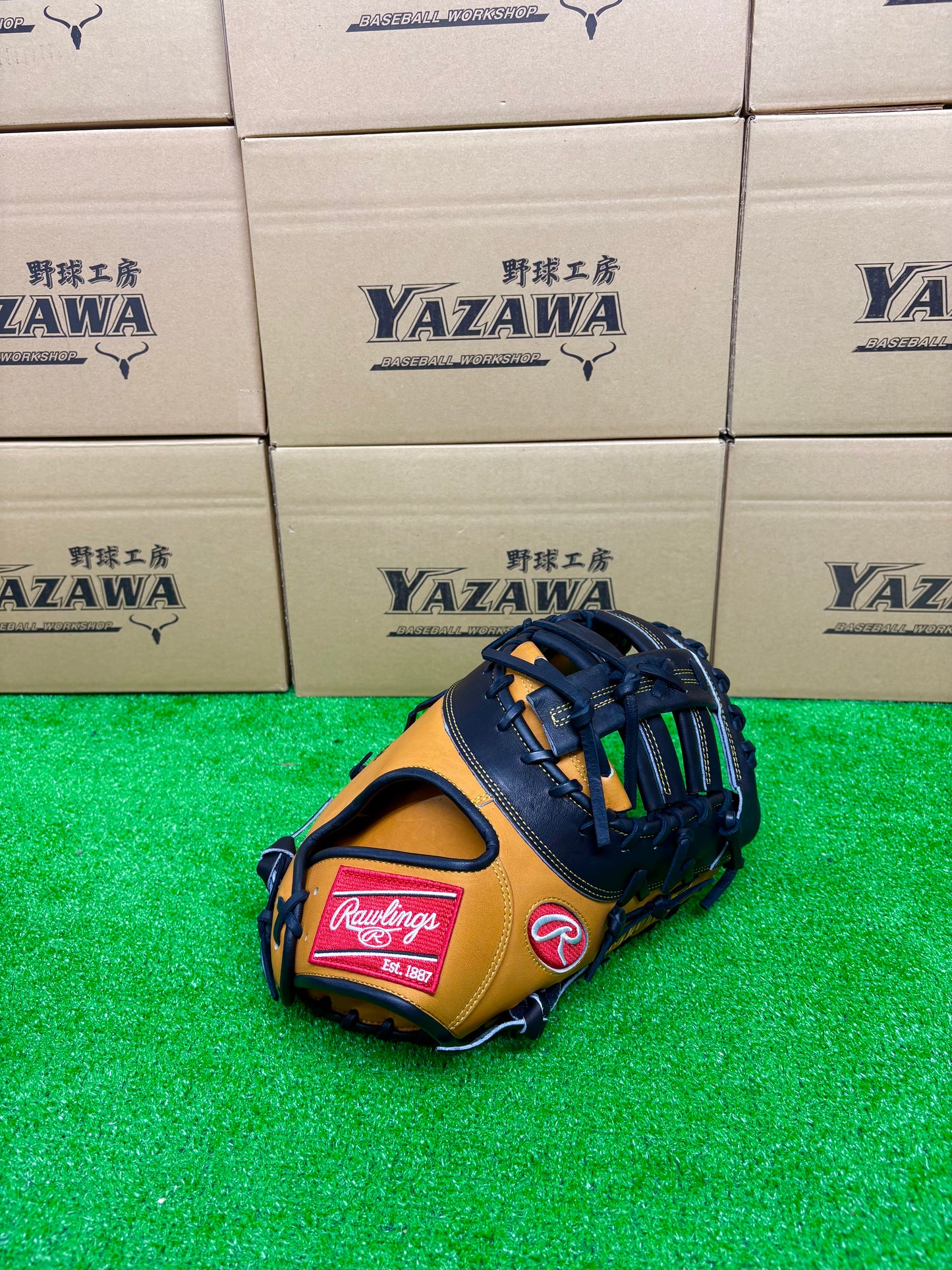 ローリングス　限定軟式ファーストミット　SN7型　村上選手モデル