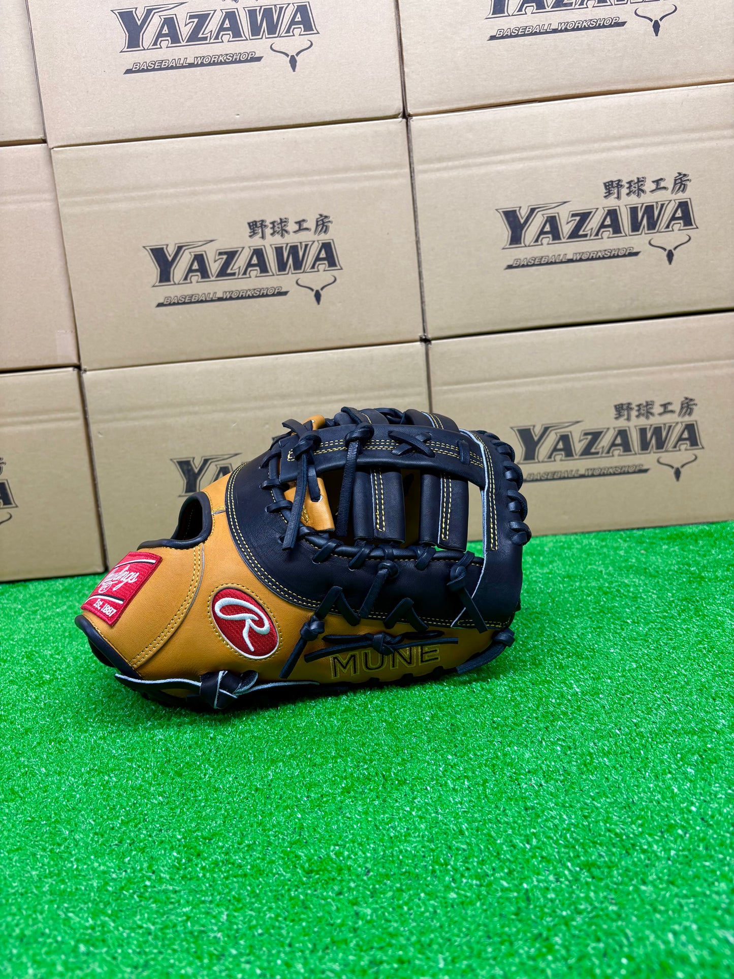 ローリングス　限定軟式ファーストミット　SN7型　村上選手モデル