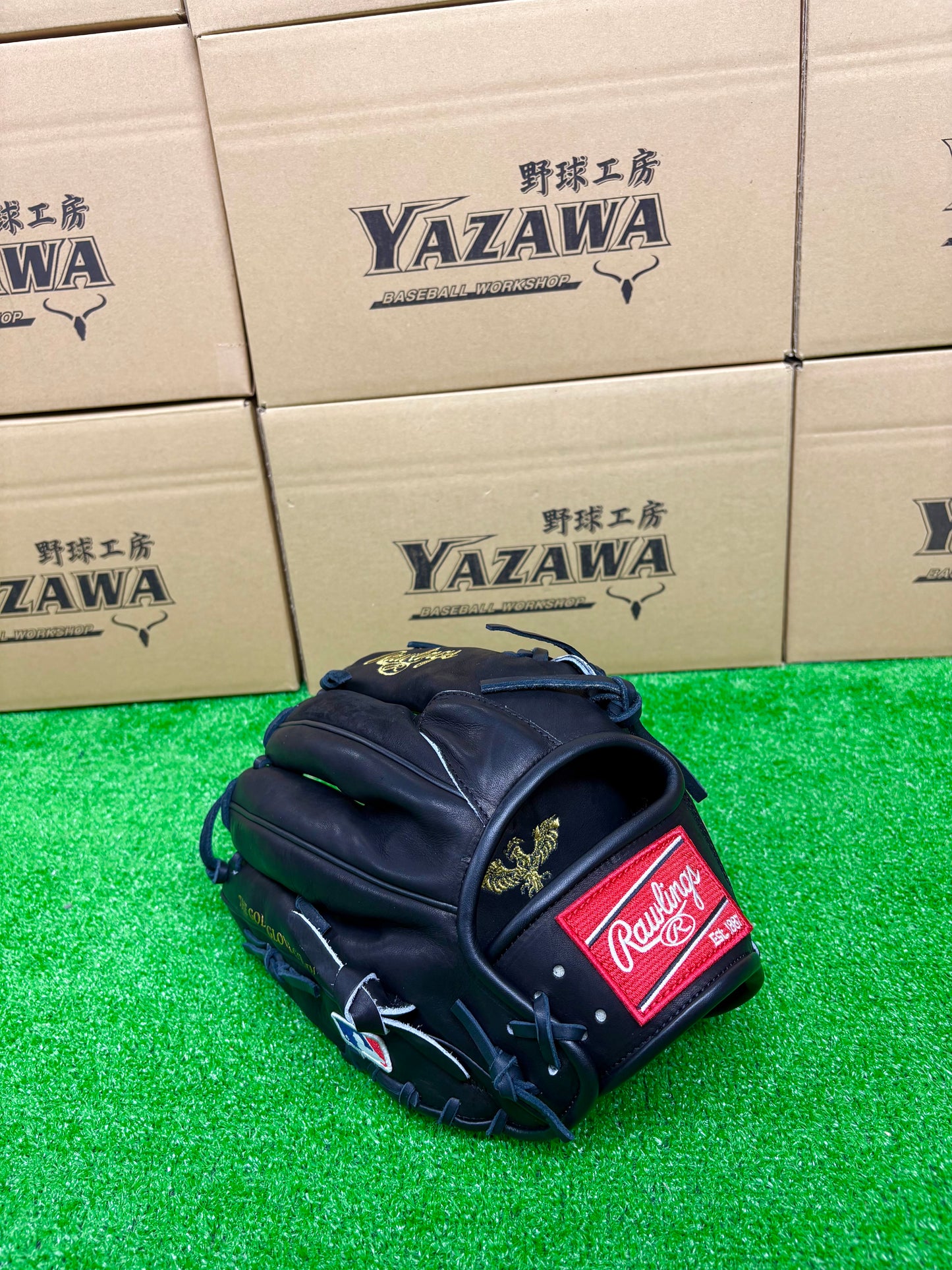 ローリングス　限定軟式内野手用グラブ　205型　岡本選手モデル