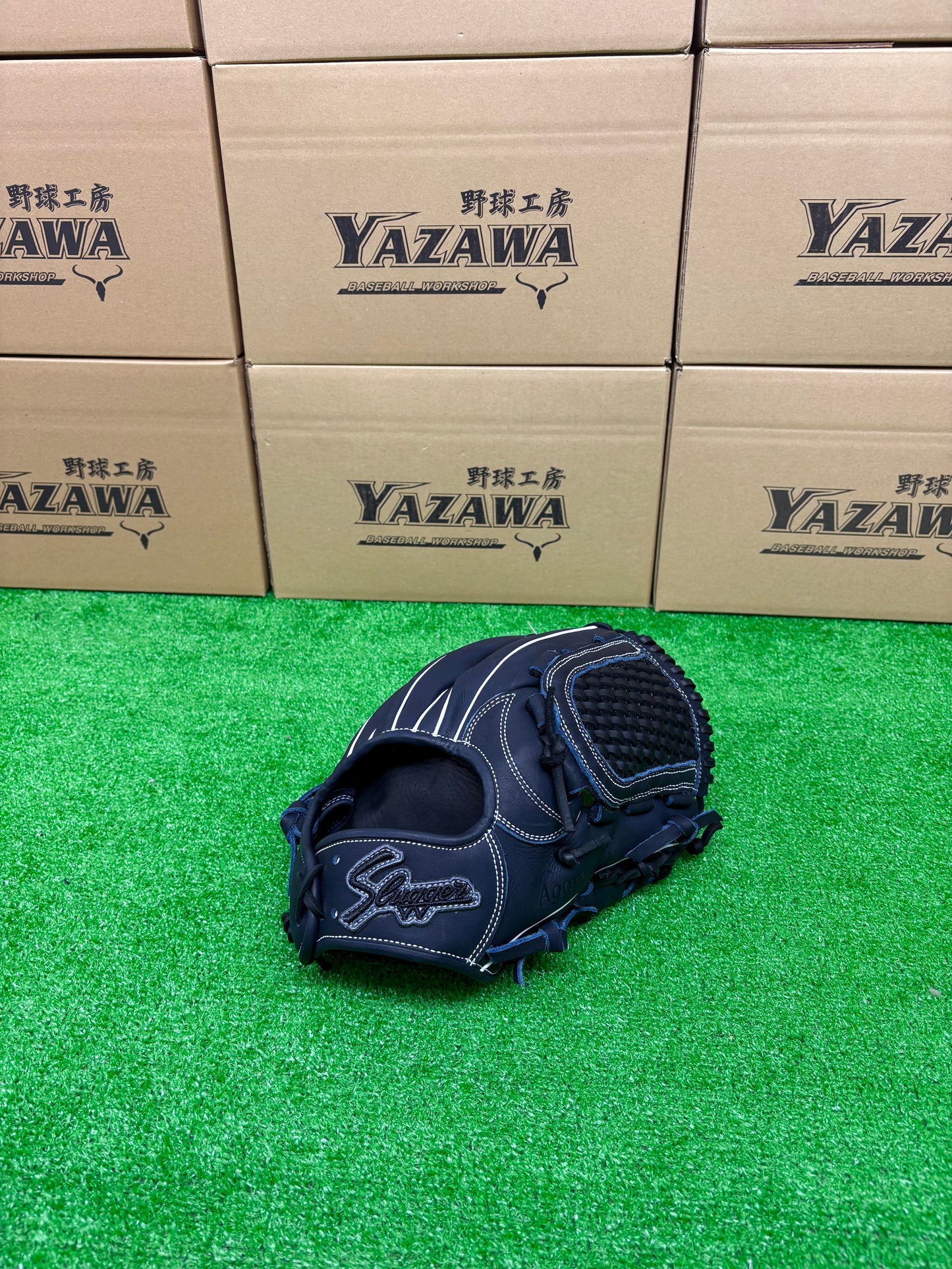 久保田スラッガー　軟式店舗別注グラブ【型付け済み】KSN-L7S　KSブラック
